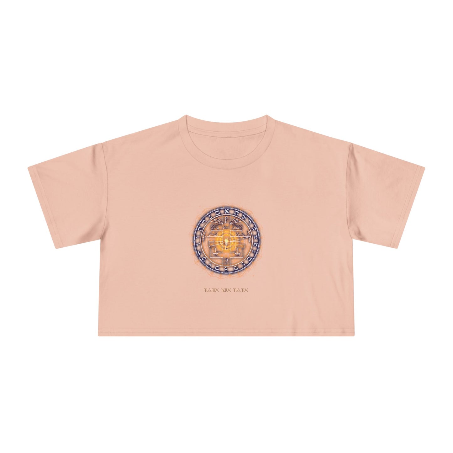 Supreme Pentacle cropped tee - psychic intuition top
