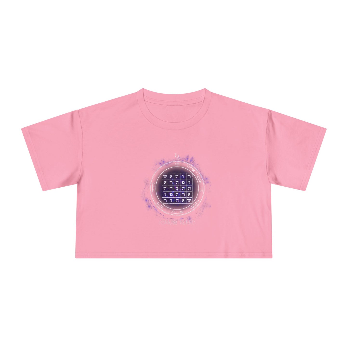 2nd Pentacle of Saturn Women’s Cropped T-Shirt - Power of Persuasion