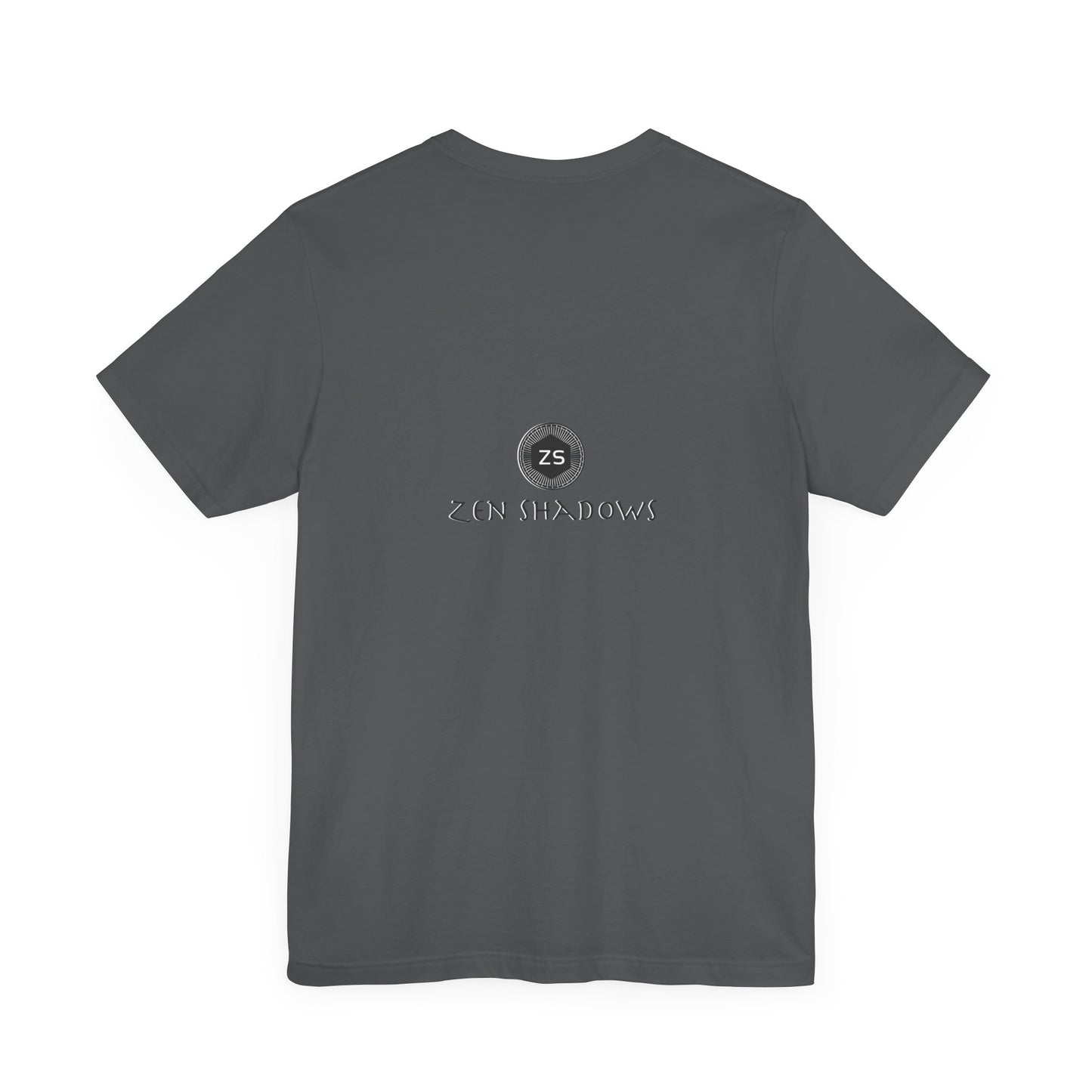 Unisex t-shirt featuring the 3rd Pentacle of Saturn printed in red for spiritual protection