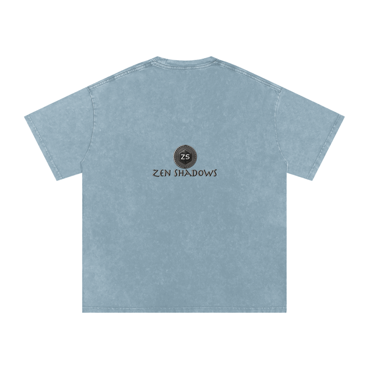 The Breath of YHWH Snow Washed Oversized Cotton T-Shirt