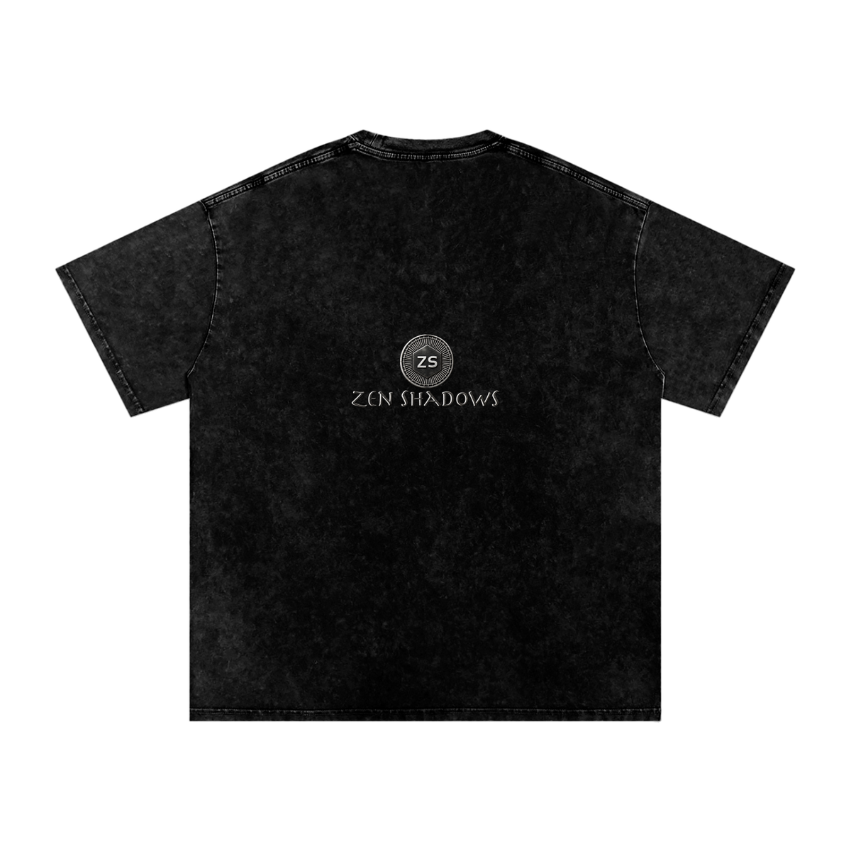 The Breath of YHWH Snow Washed Oversized Cotton T-Shirt