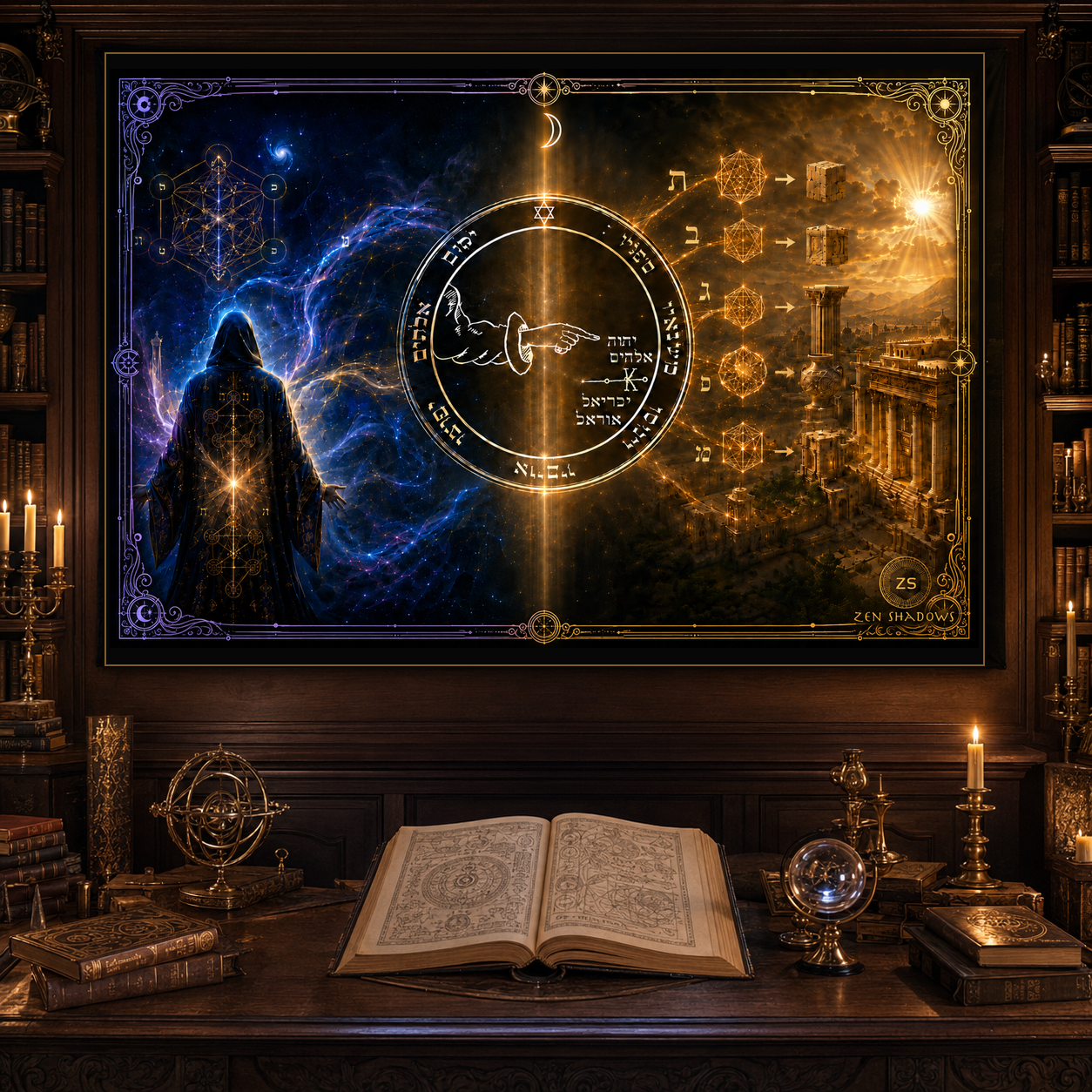 THE LUNAR ARCHITECT — 5th Pentacle of the Moon Tapestry