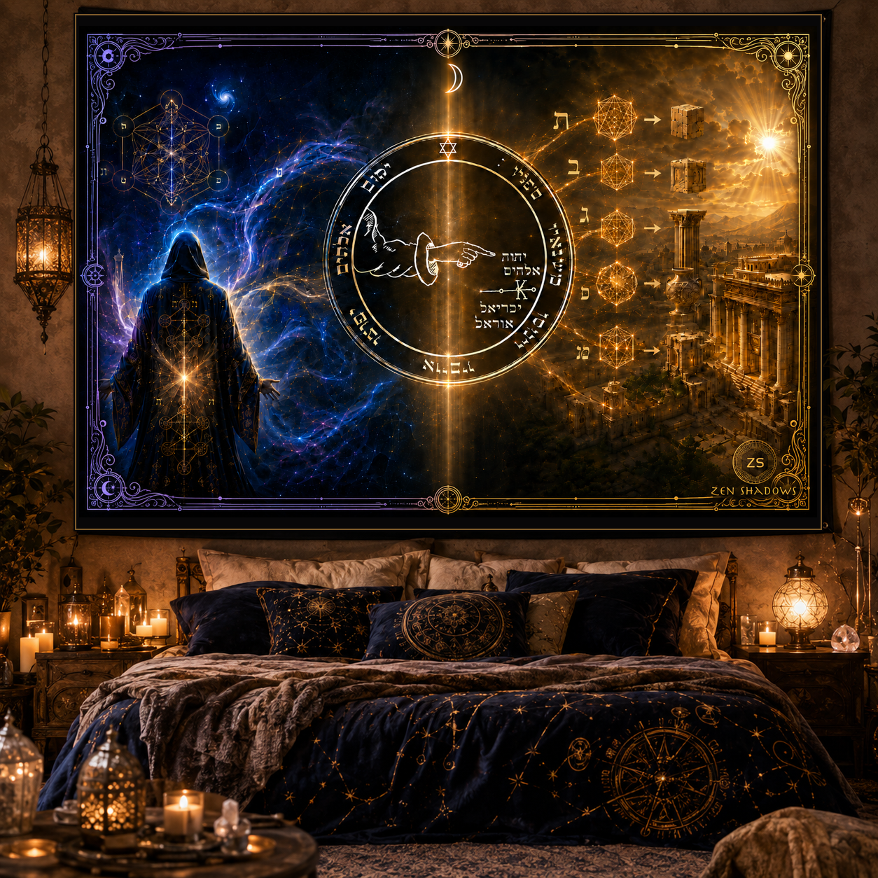 THE LUNAR ARCHITECT — 5th Pentacle of the Moon Tapestry