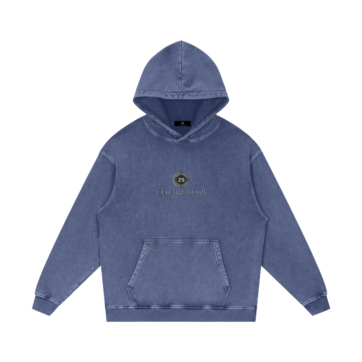 The Breath of YHWH Acid Wash Oversize Hoodie