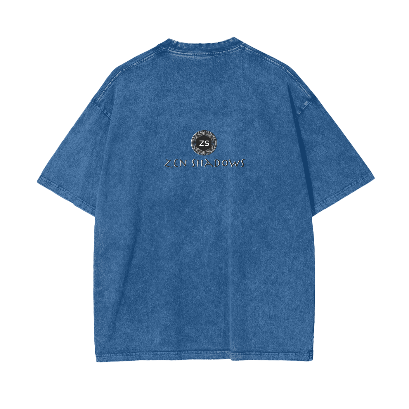1st Pentacle of Saturn snow wash oversize t-shirt for persuasion and authority - ritual-charged cotton tee