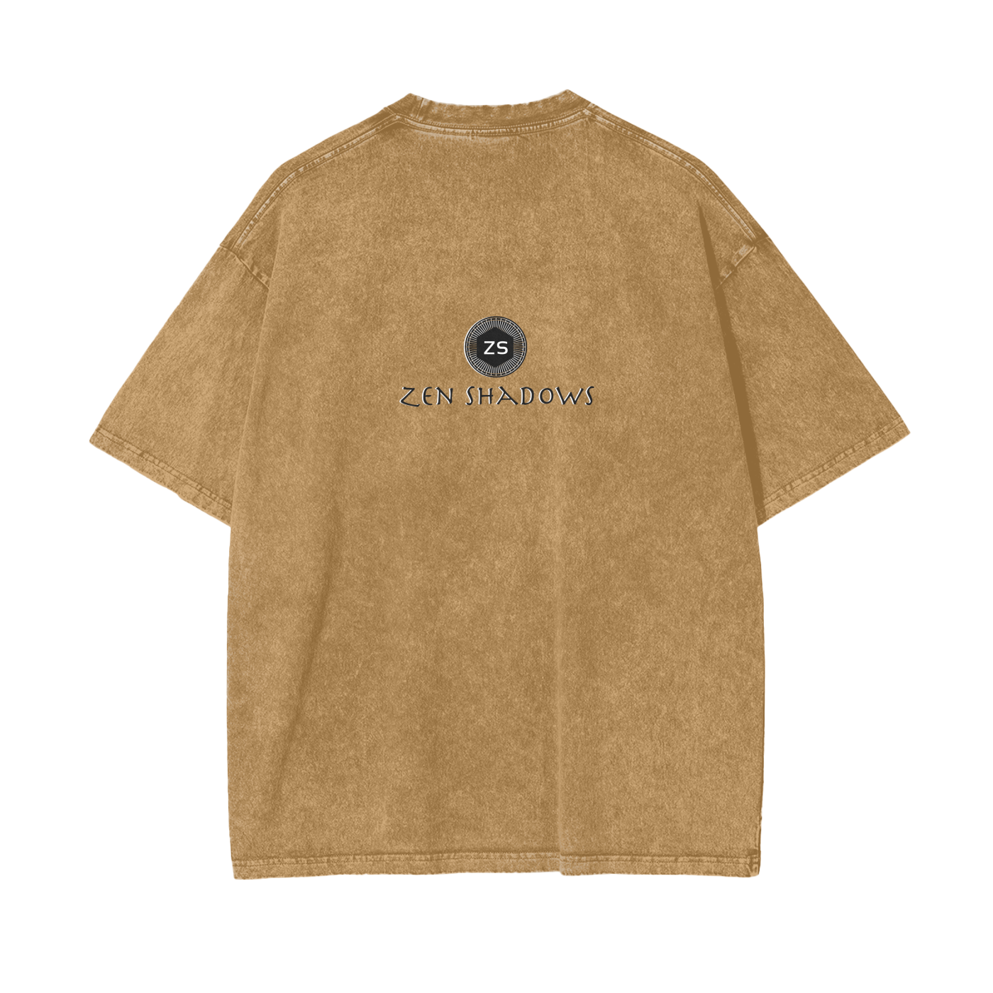 1st Pentacle of Saturn snow wash oversize t-shirt for persuasion and authority - ritual-charged cotton tee