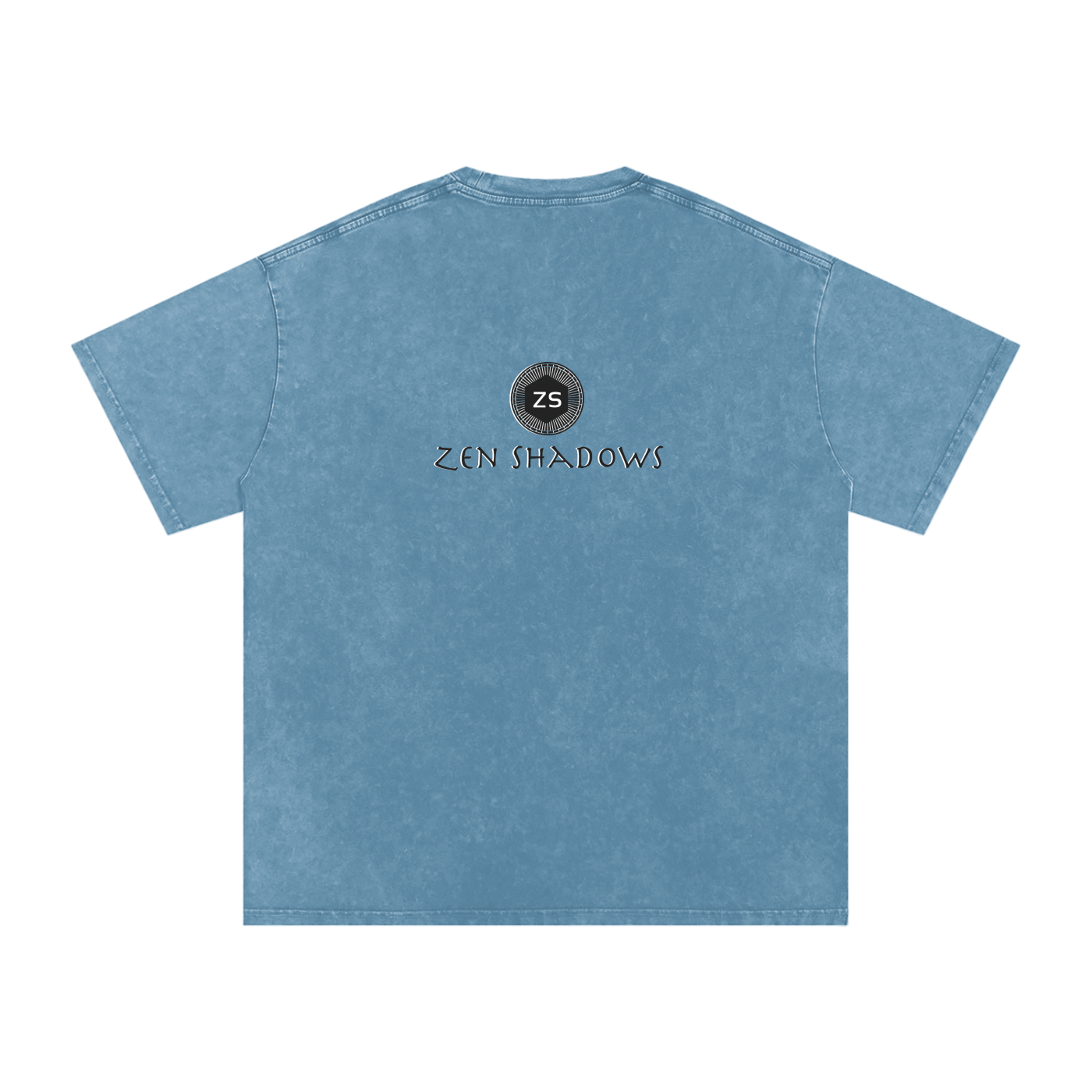 5th Pentacle of Saturn Snow Washed Streetwear Oversized Cotton T-Shirt - Protection of the Home, Property and Valuables
