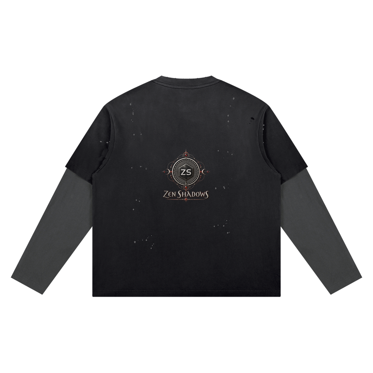 1st Pentacle of Jupiter Unisex Vintage Wash Distressed Layer T-Shirt - Abundance, Expansion & Prosperity