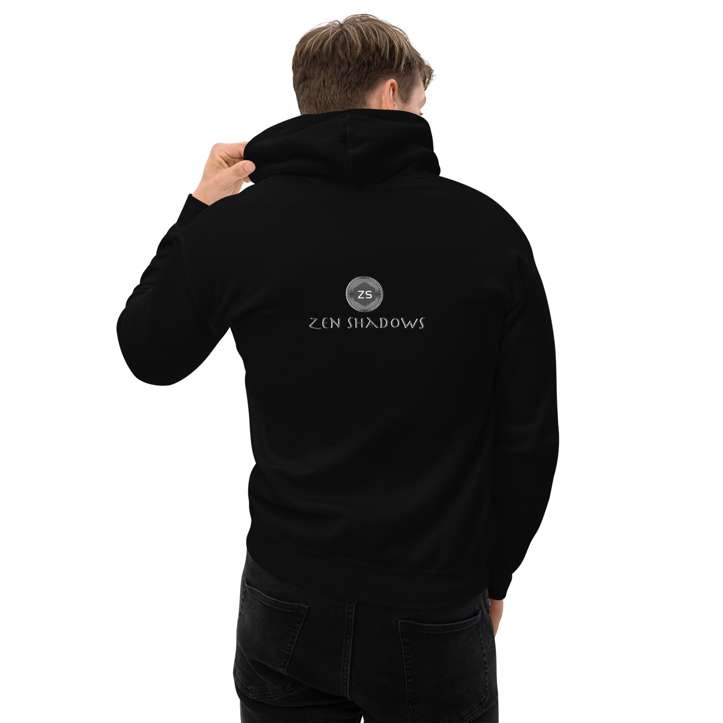 Unisex hoodie with 3rd Pentacle of Saturn protection sigil