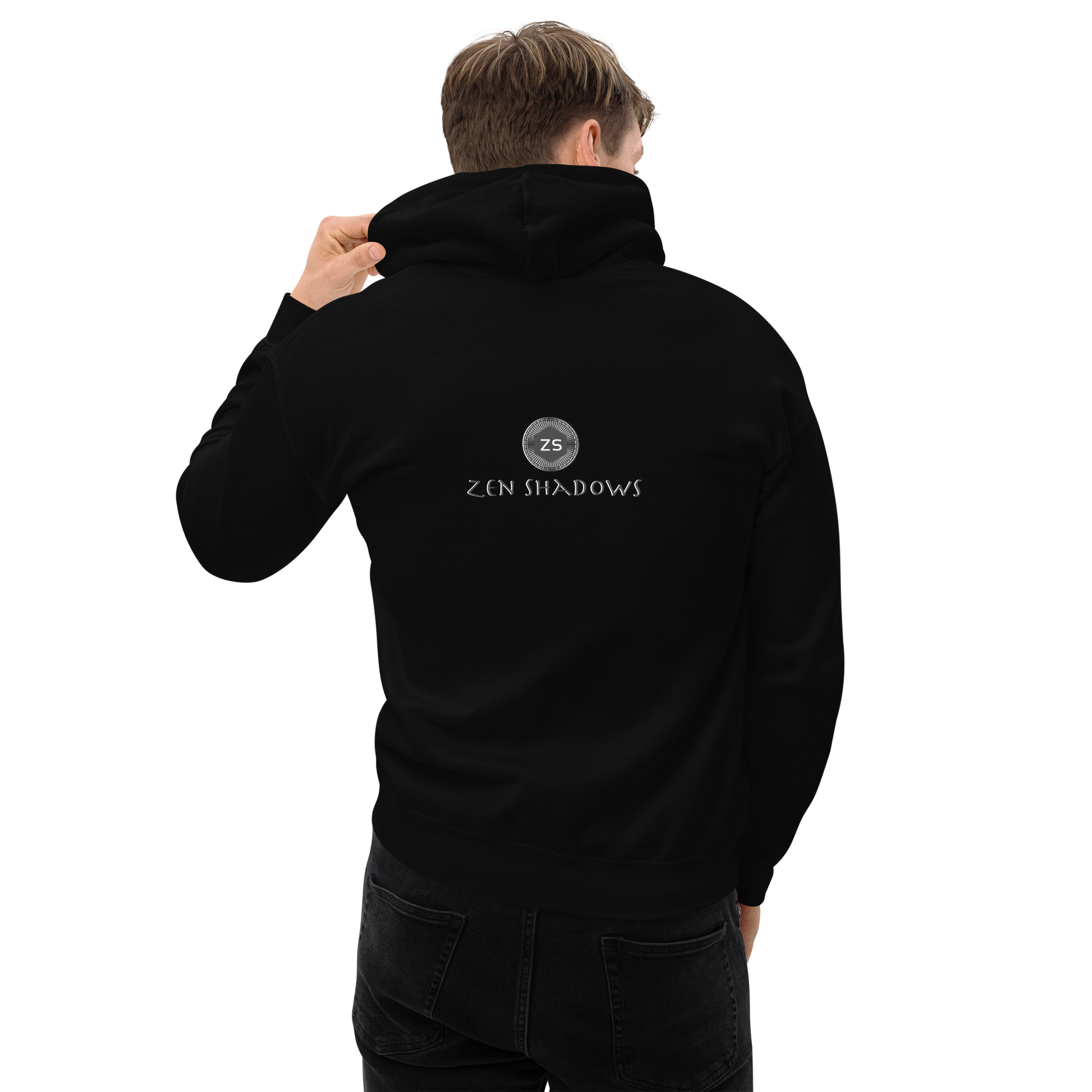 Unisex hoodie with 3rd Pentacle of Saturn protection sigil