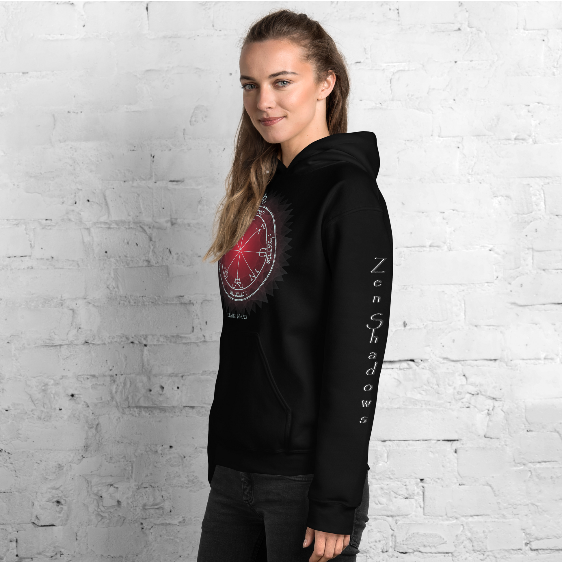 3rd Pentacle of Saturn unisex hoodie - spiritual protection pullover 