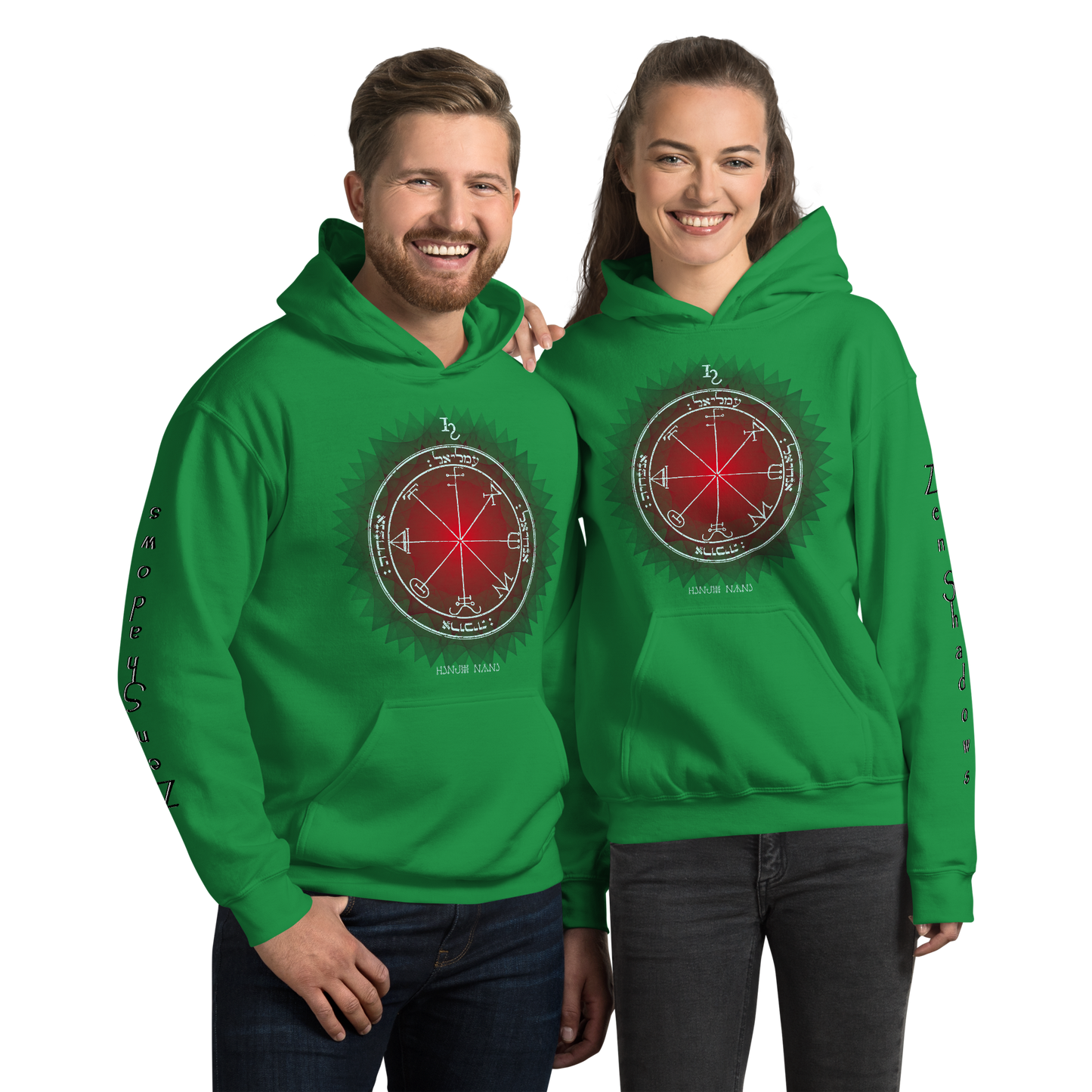 3rd Pentacle of Saturn unisex hoodie - spiritual protection pullover 
