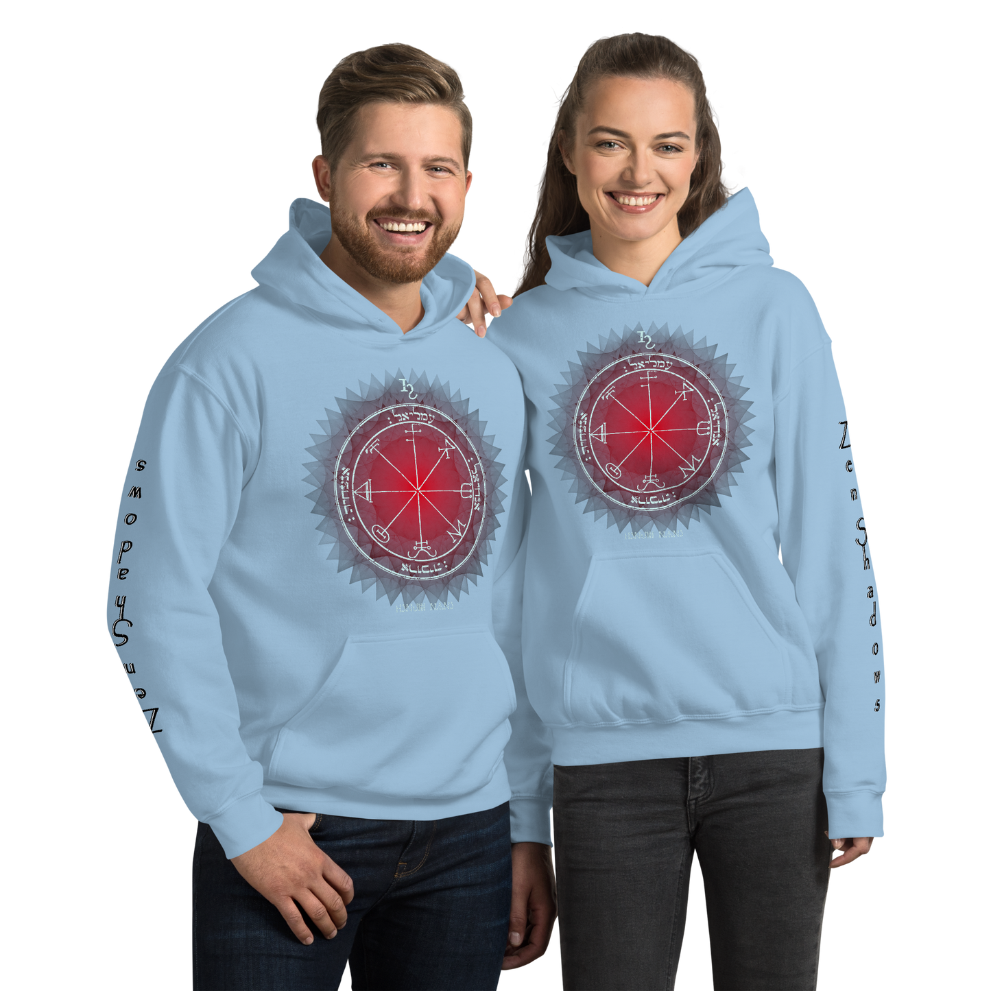 3rd Pentacle of Saturn unisex hoodie - spiritual protection pullover 