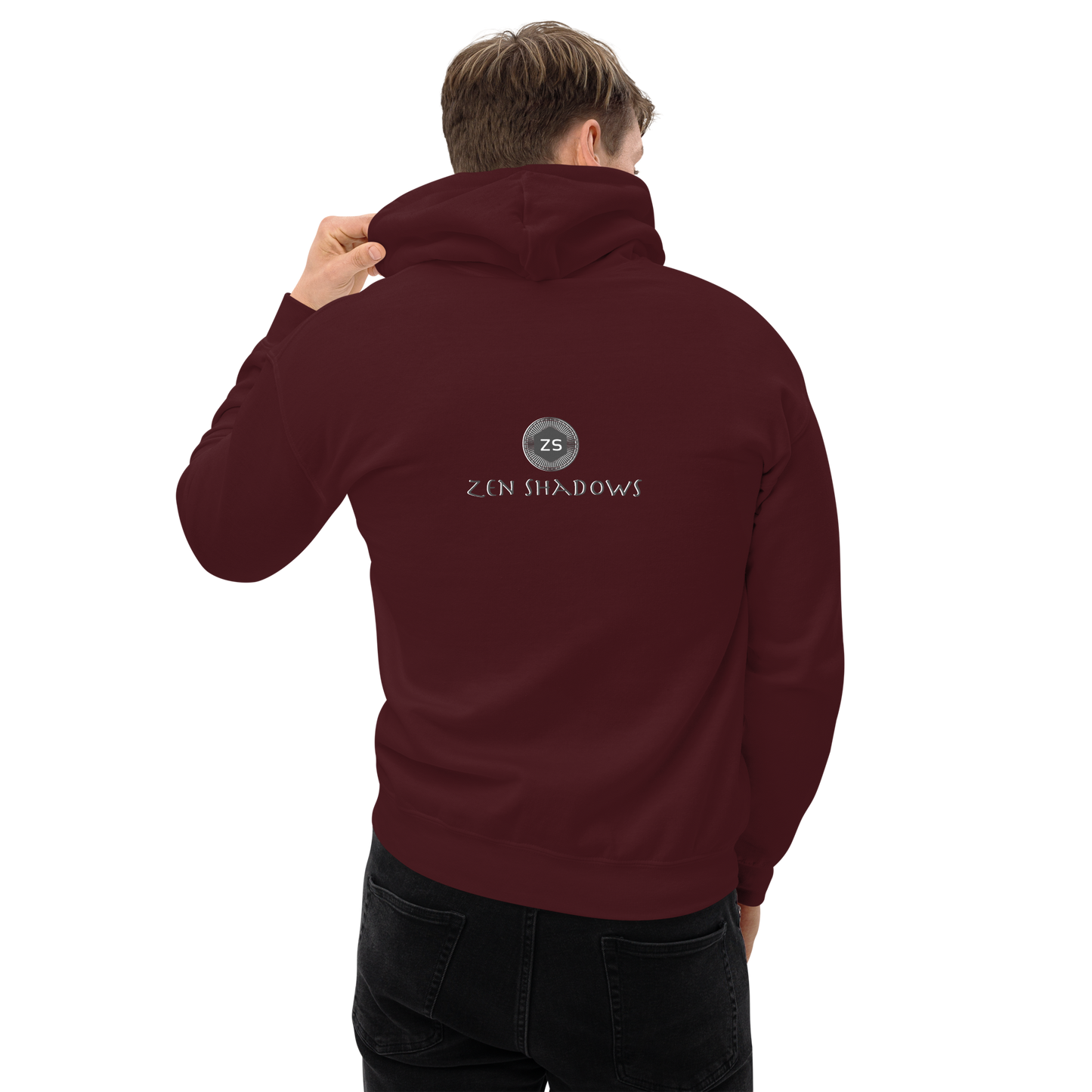 Unisex hoodie with 3rd Pentacle of Saturn protection sigil