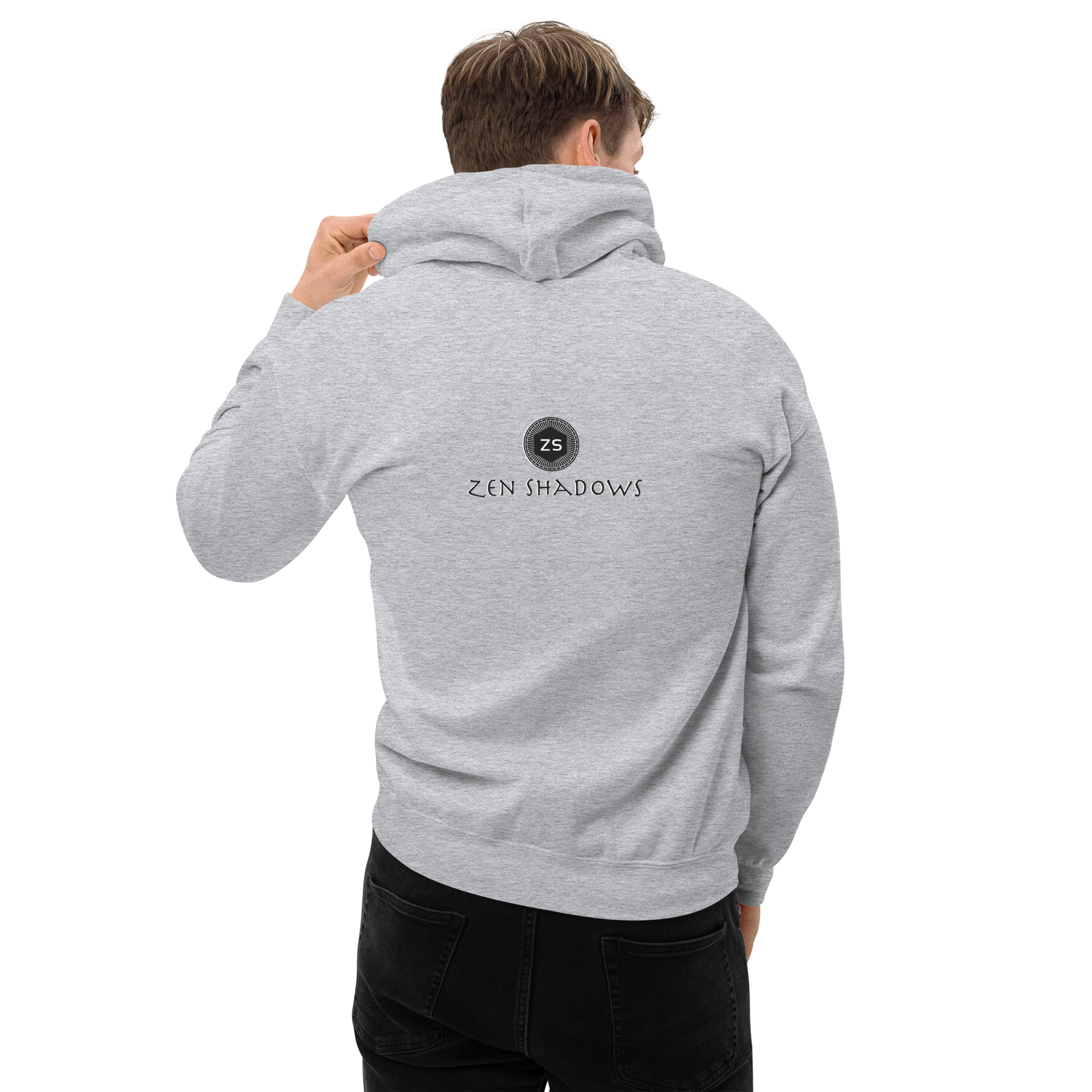 Unisex hoodie with 3rd Pentacle of Saturn protection sigil