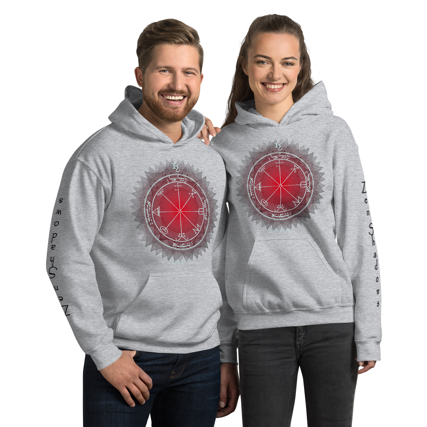 3rd Pentacle of Saturn unisex hoodie - spiritual protection pullover 