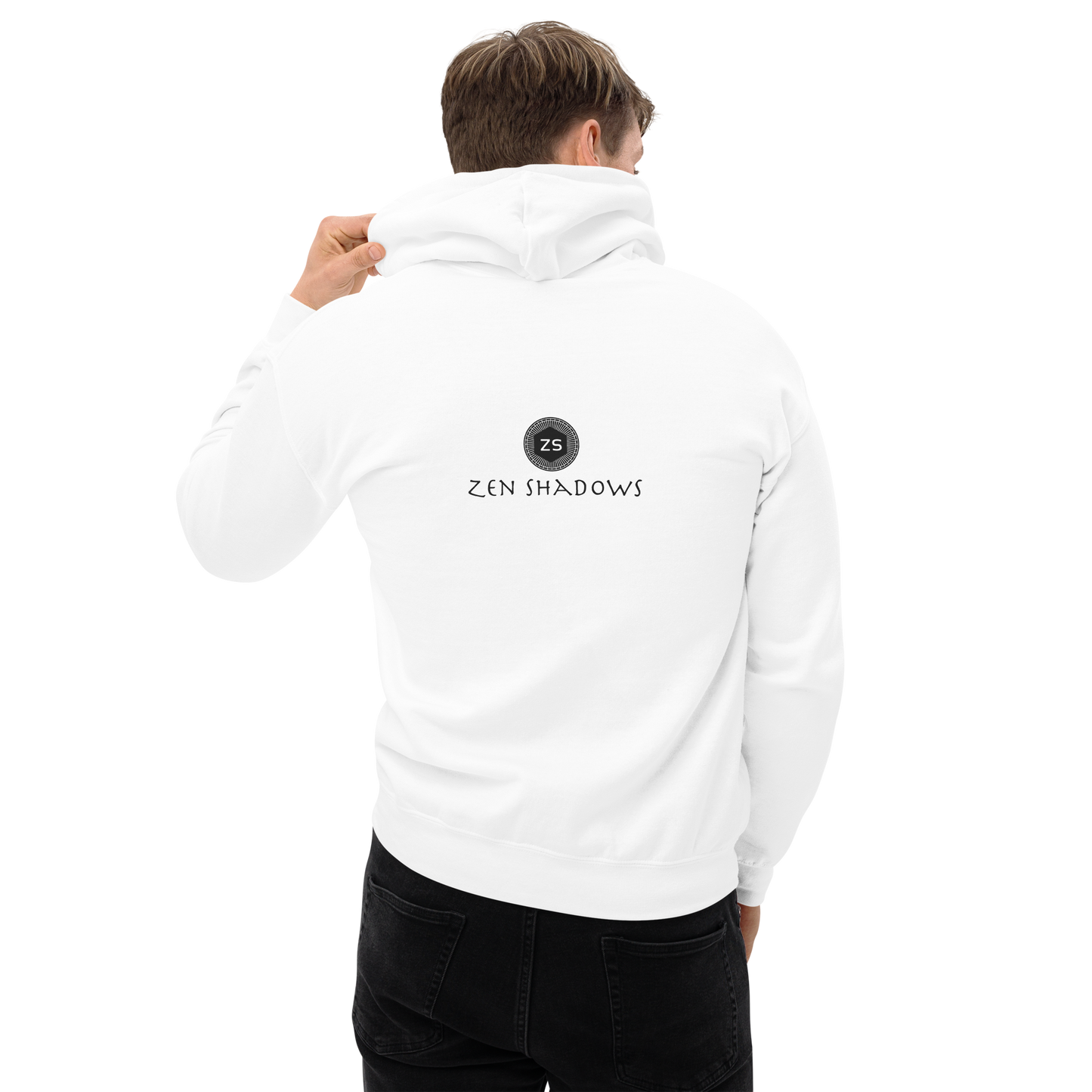 Unisex hoodie with 3rd Pentacle of Saturn protection sigil