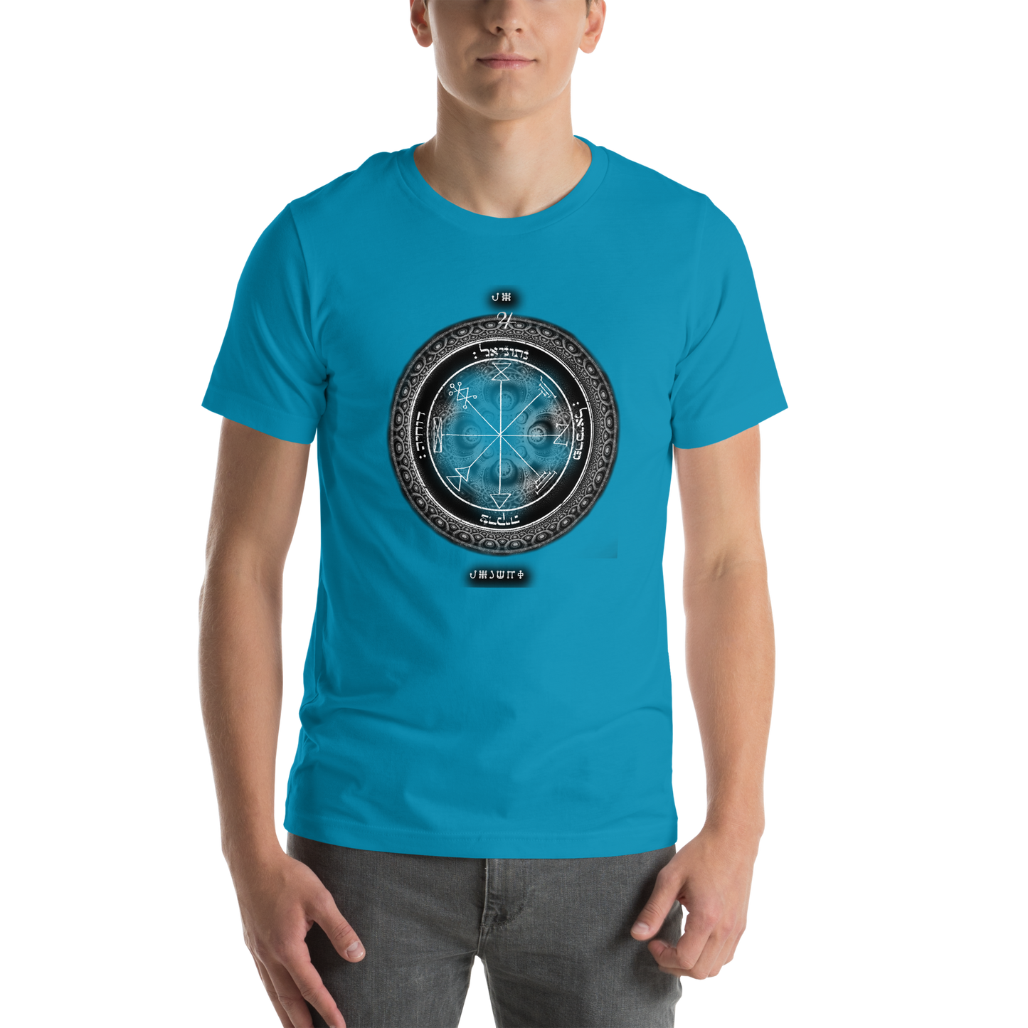 Classic t-shirt with 1st Pentacle of Jupiter prosperity sigil