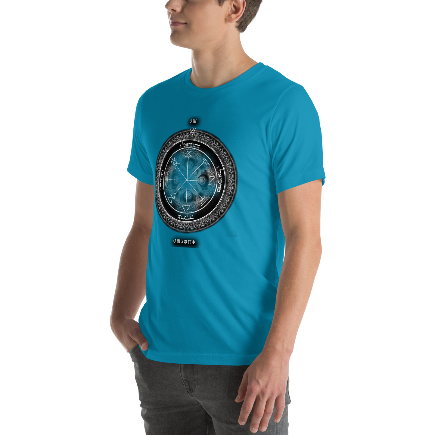 Classic t-shirt with 1st Pentacle of Jupiter prosperity sigil