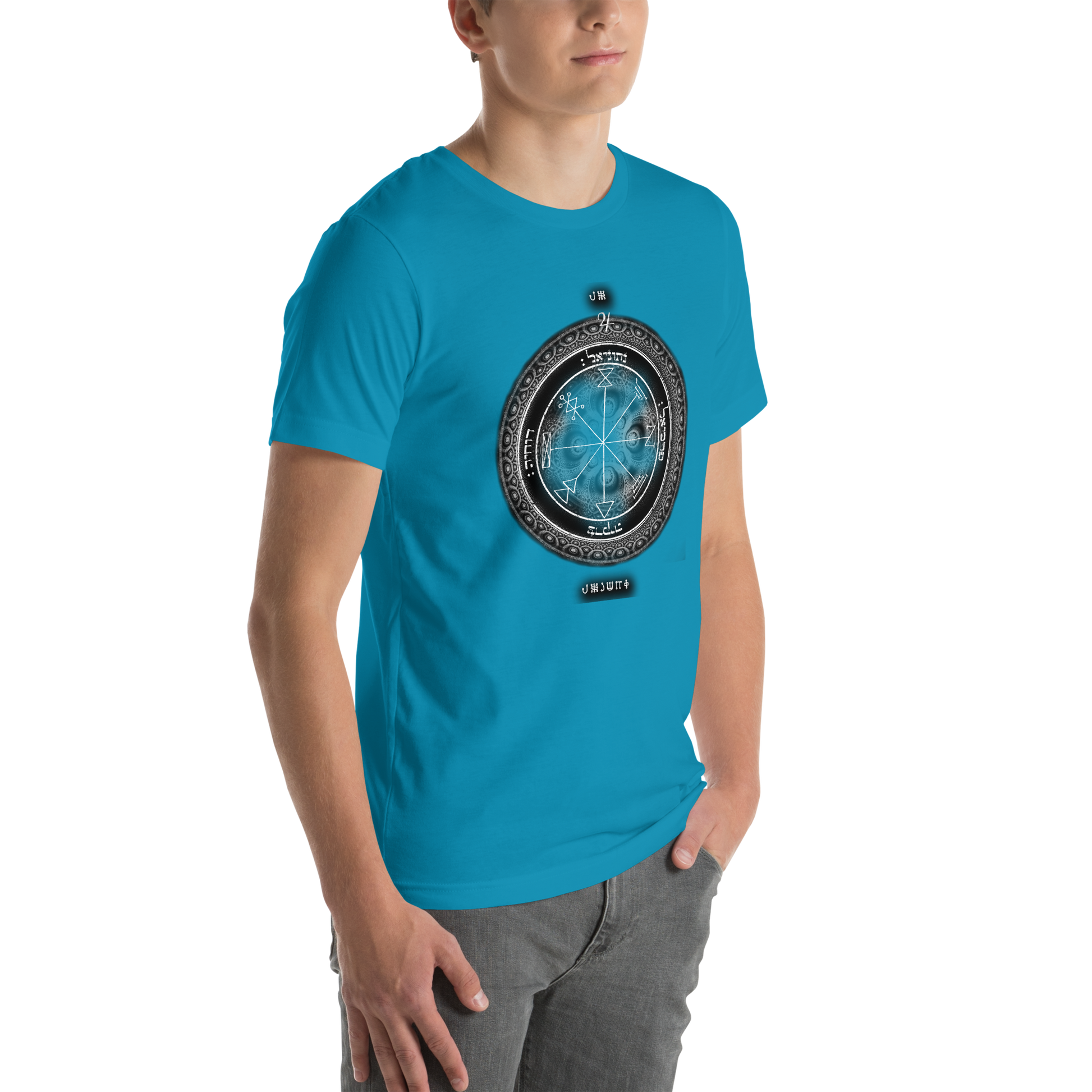 Classic t-shirt with 1st Pentacle of Jupiter prosperity sigil