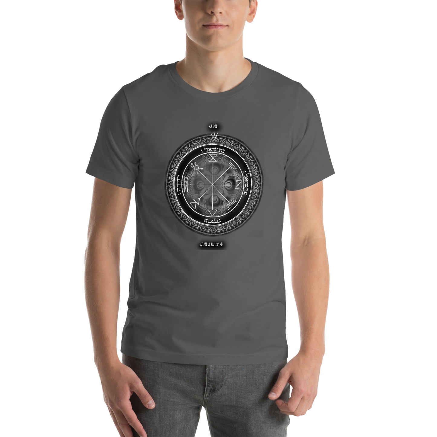 Classic t-shirt with 1st Pentacle of Jupiter prosperity sigil