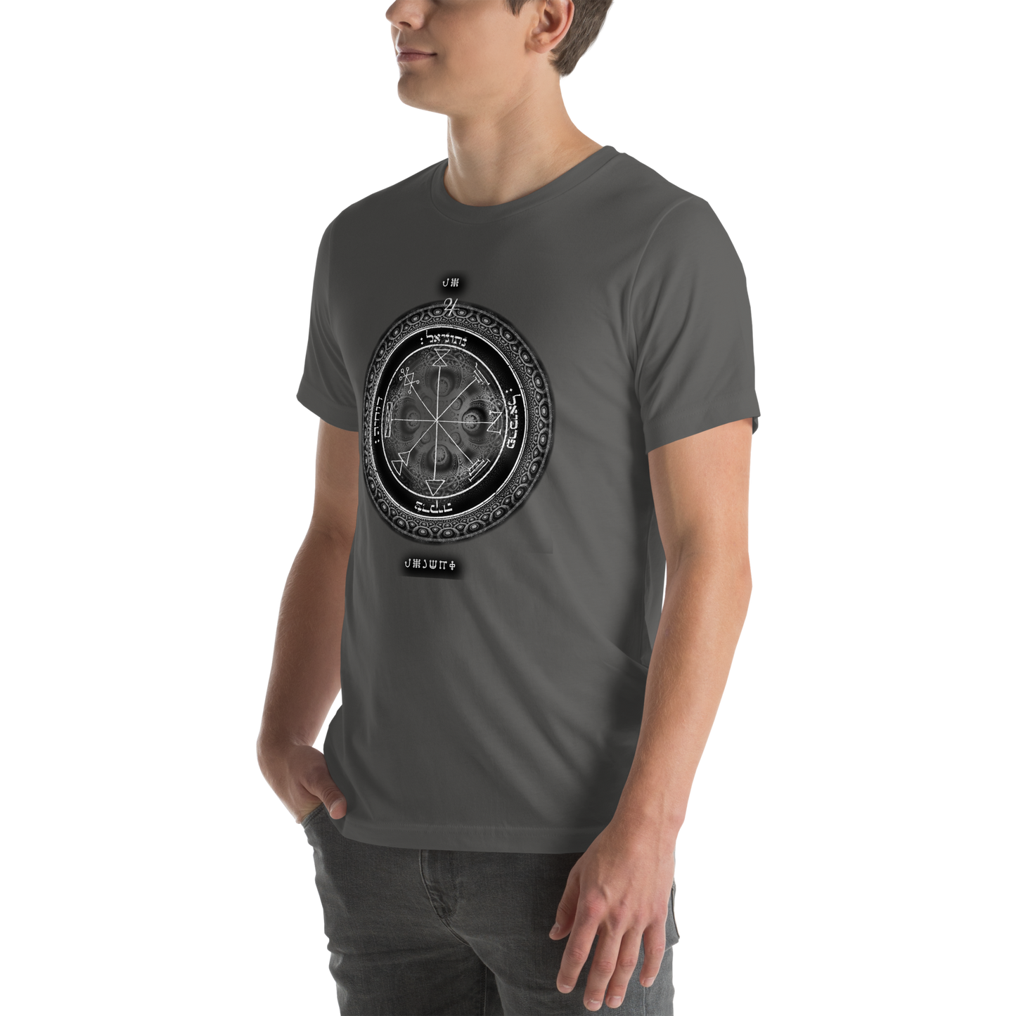Classic t-shirt with 1st Pentacle of Jupiter prosperity sigil