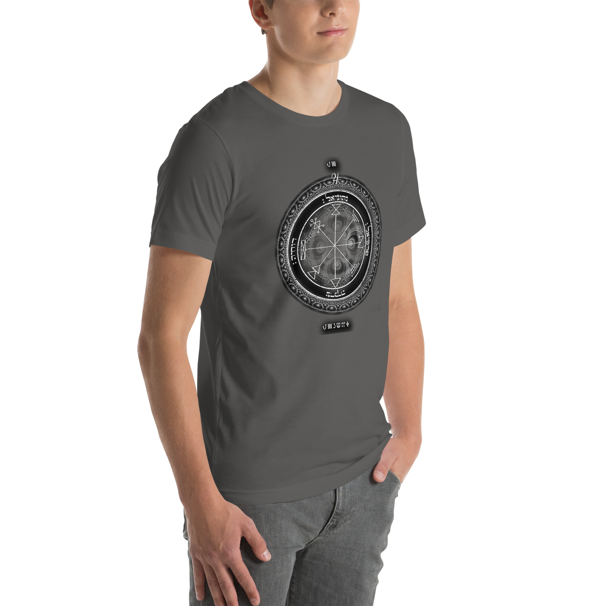 Classic t-shirt with 1st Pentacle of Jupiter prosperity sigil