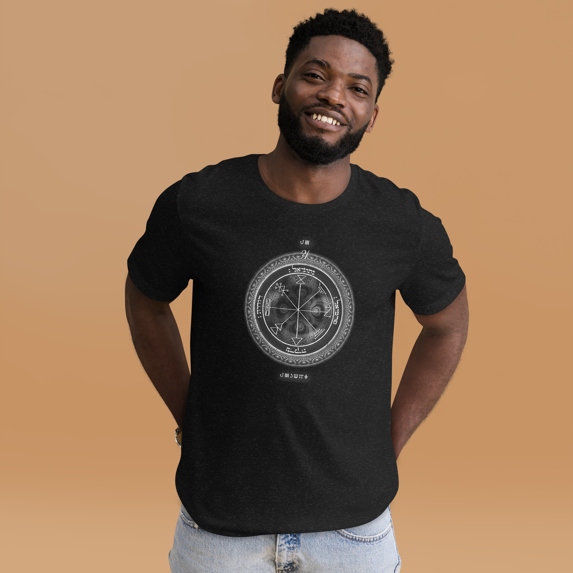Classic t-shirt with 1st Pentacle of Jupiter prosperity sigil
