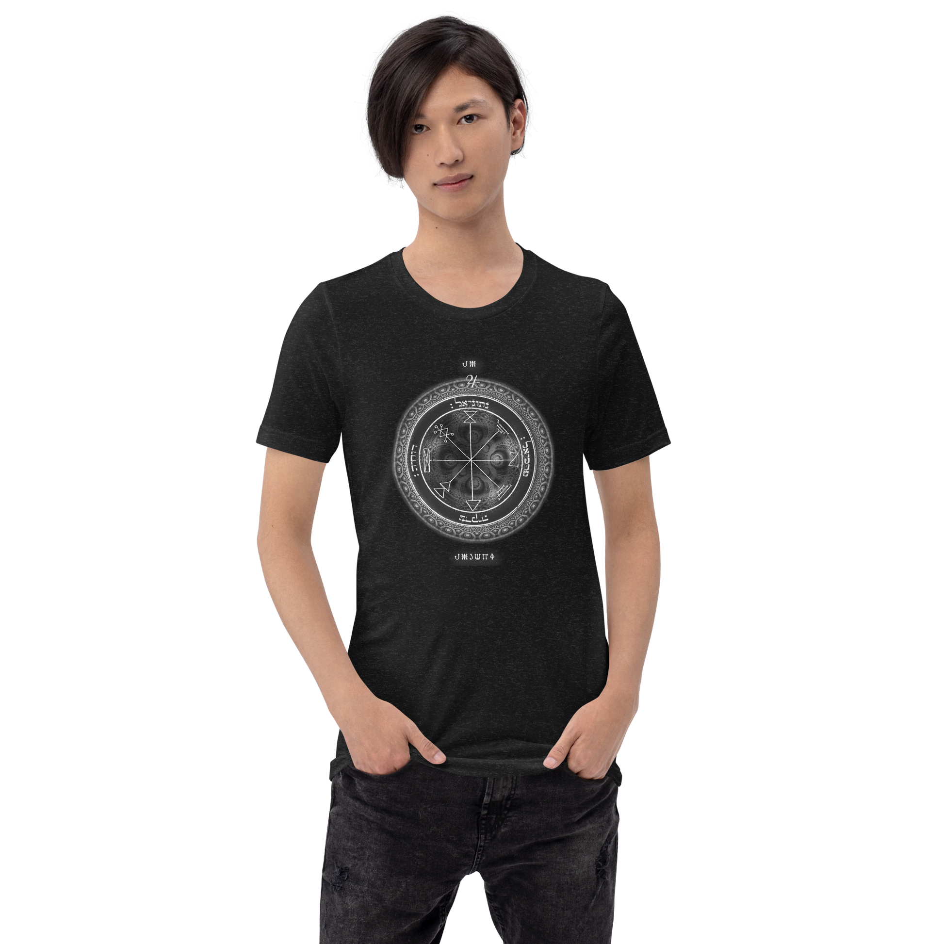 Classic t-shirt with 1st Pentacle of Jupiter prosperity sigil