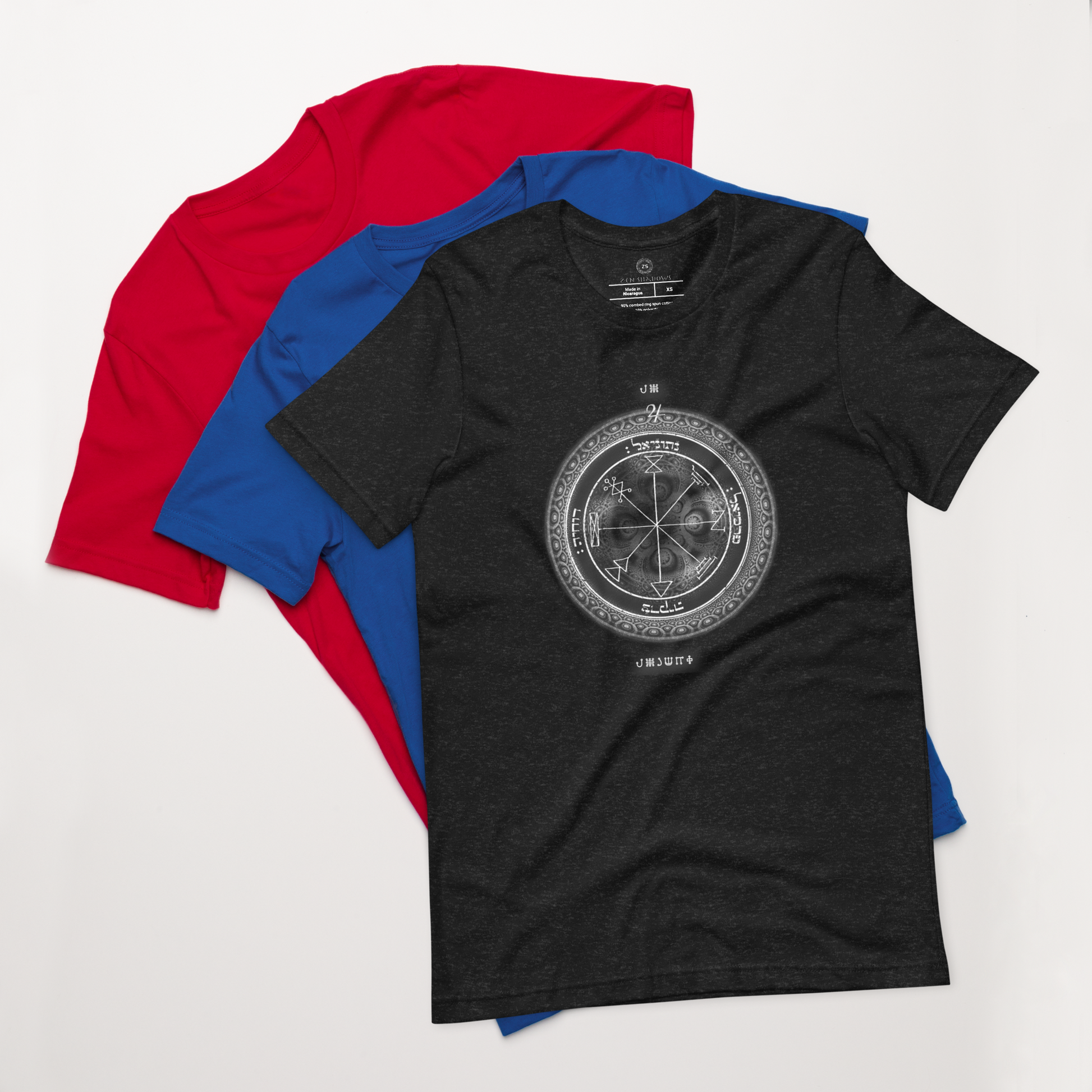 Classic t-shirt with 1st Pentacle of Jupiter prosperity sigil