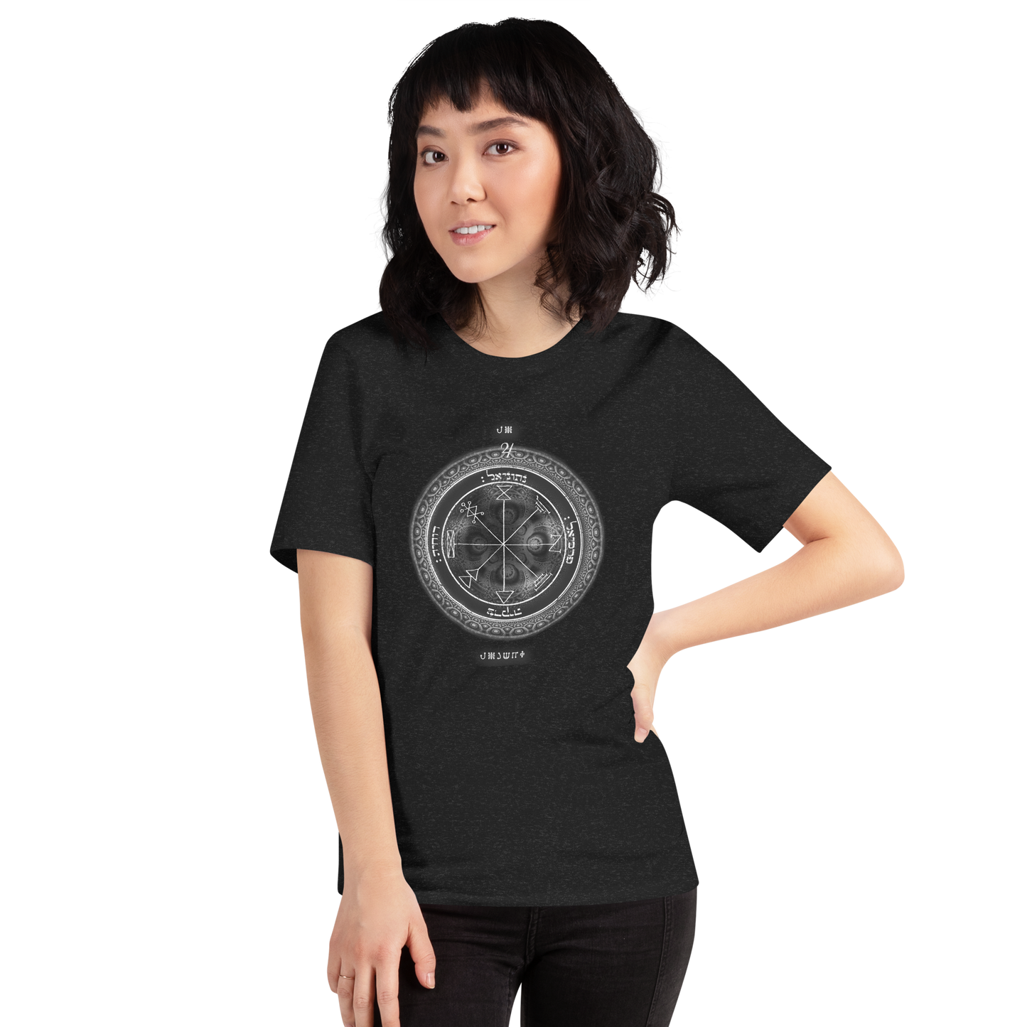 Classic t-shirt with 1st Pentacle of Jupiter prosperity sigil
