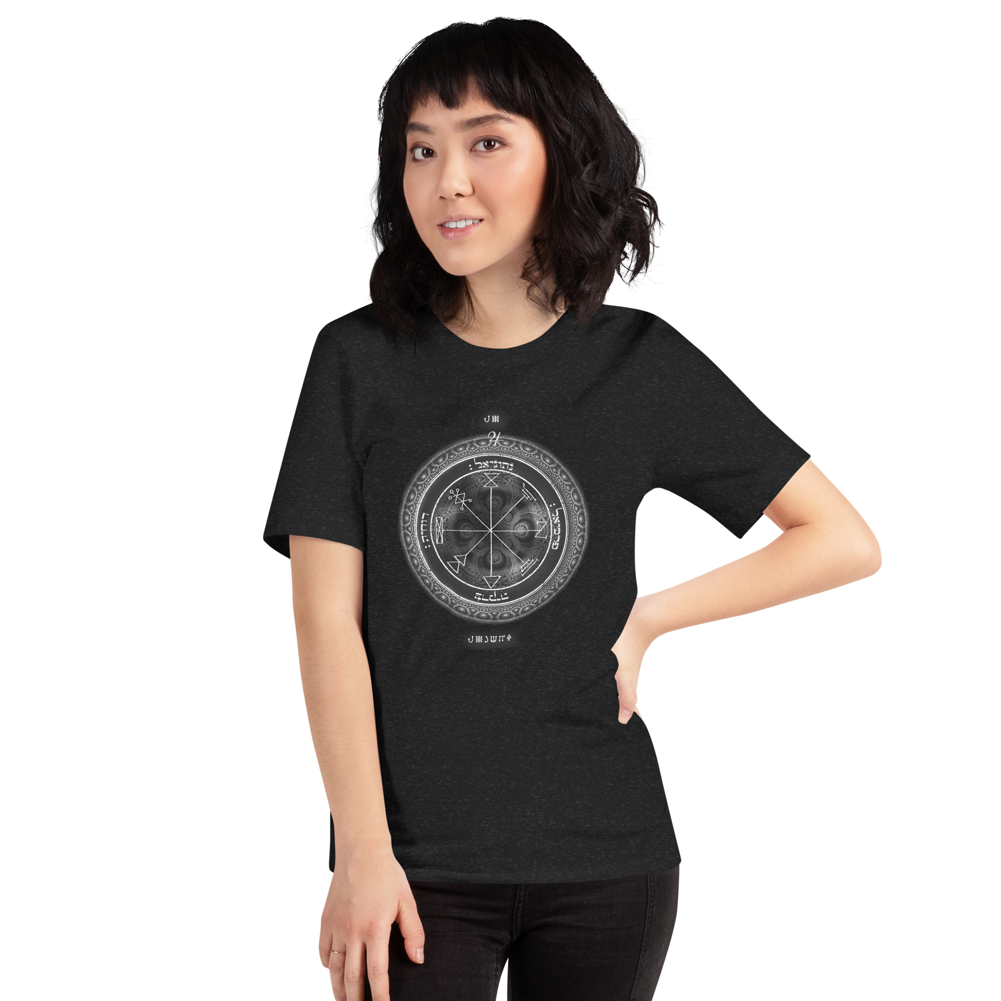 Classic t-shirt with 1st Pentacle of Jupiter prosperity sigil