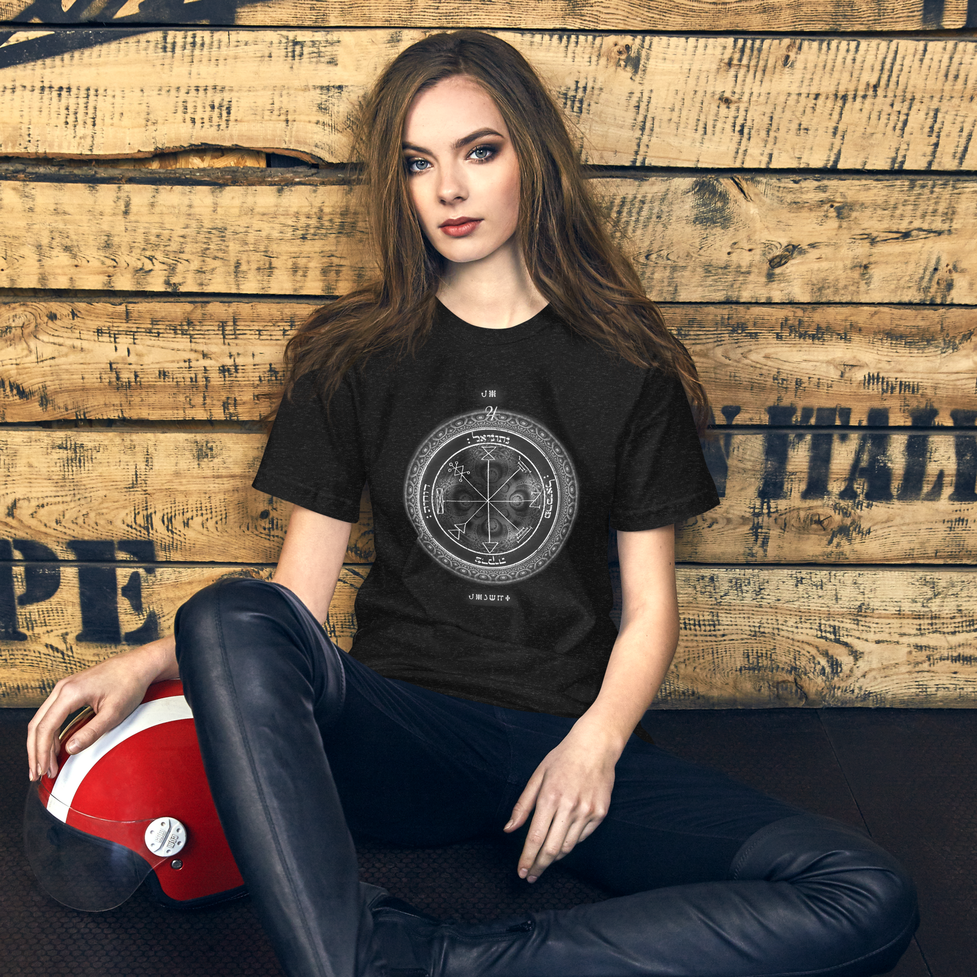 Classic t-shirt with 1st Pentacle of Jupiter prosperity sigil
