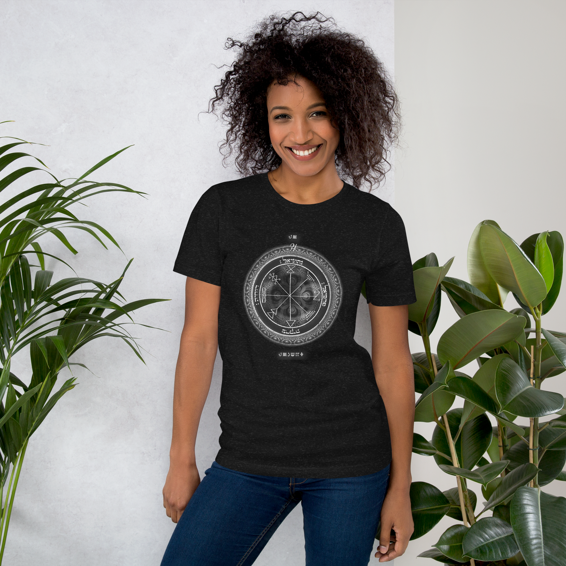 Classic t-shirt with 1st Pentacle of Jupiter prosperity sigil