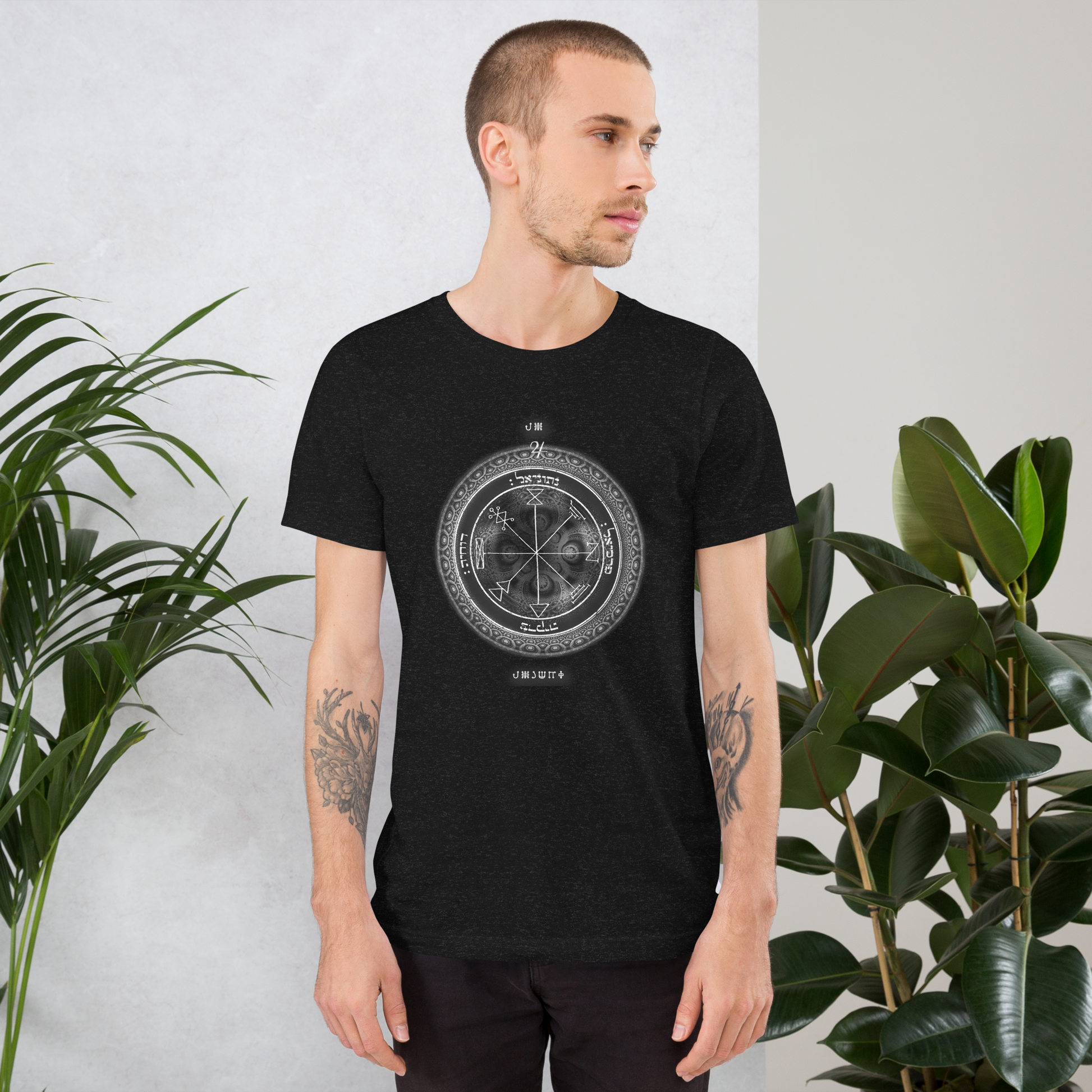 Classic t-shirt with 1st Pentacle of Jupiter prosperity sigil