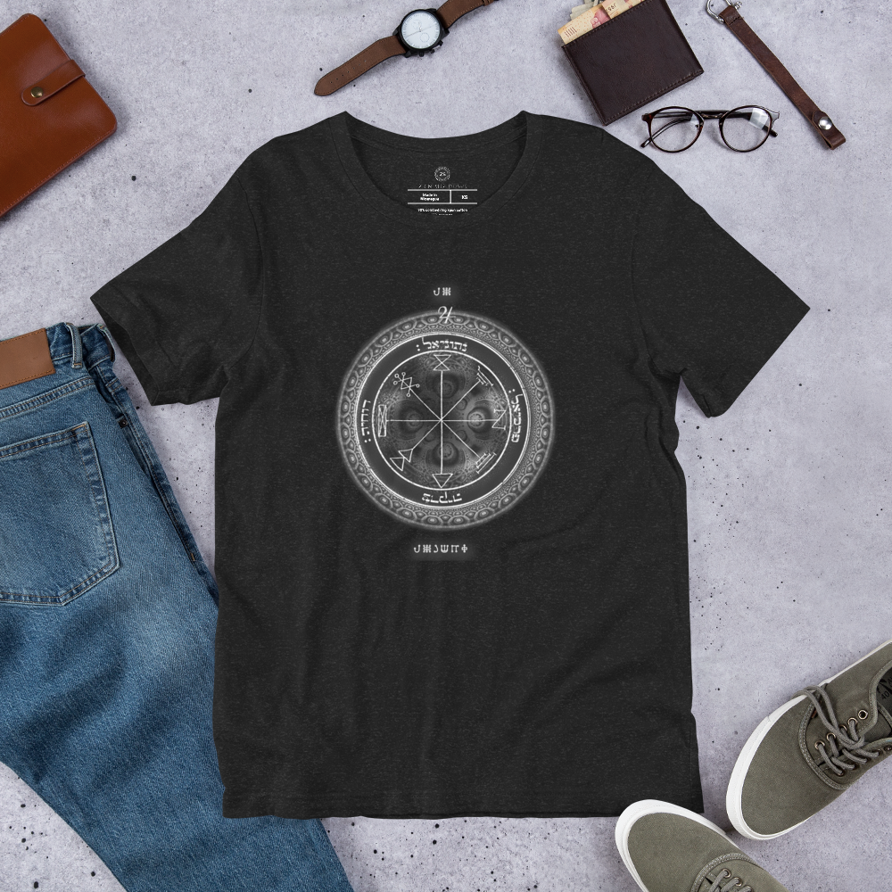 Classic t-shirt with 1st Pentacle of Jupiter prosperity sigil