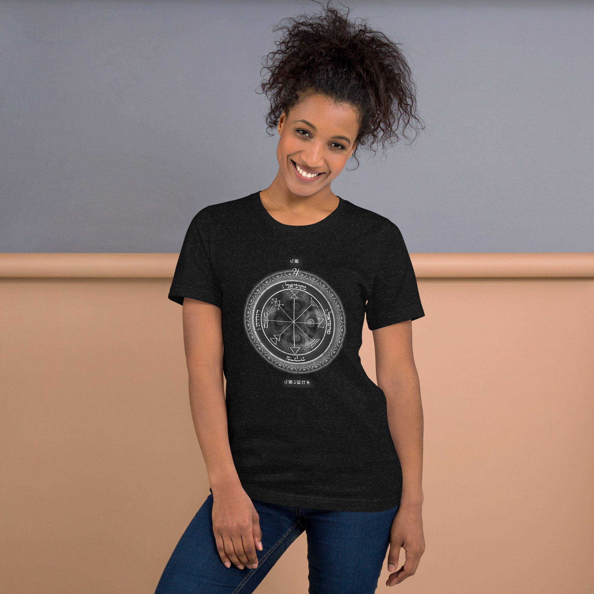 Classic t-shirt with 1st Pentacle of Jupiter prosperity sigil