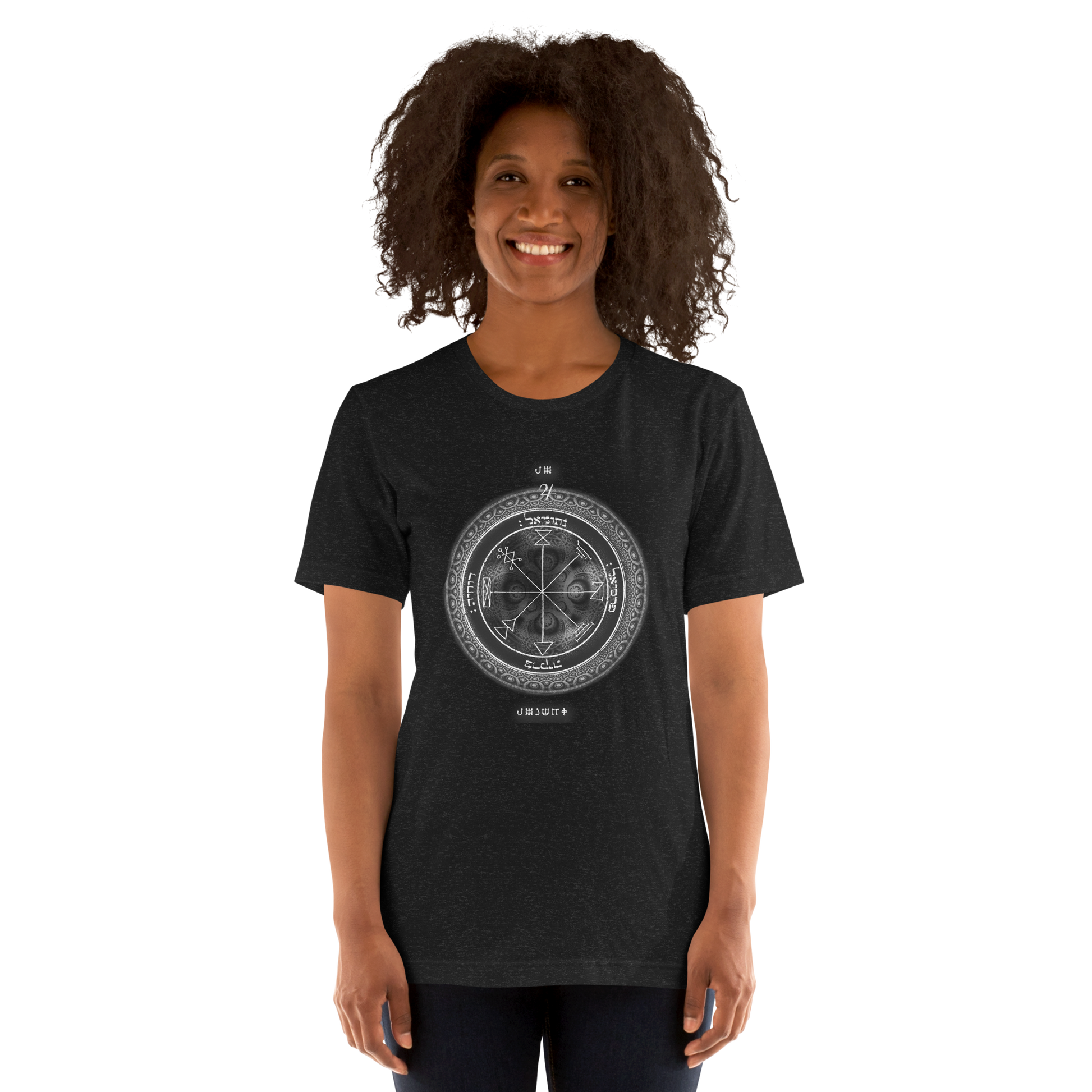 Classic t-shirt with 1st Pentacle of Jupiter prosperity sigil