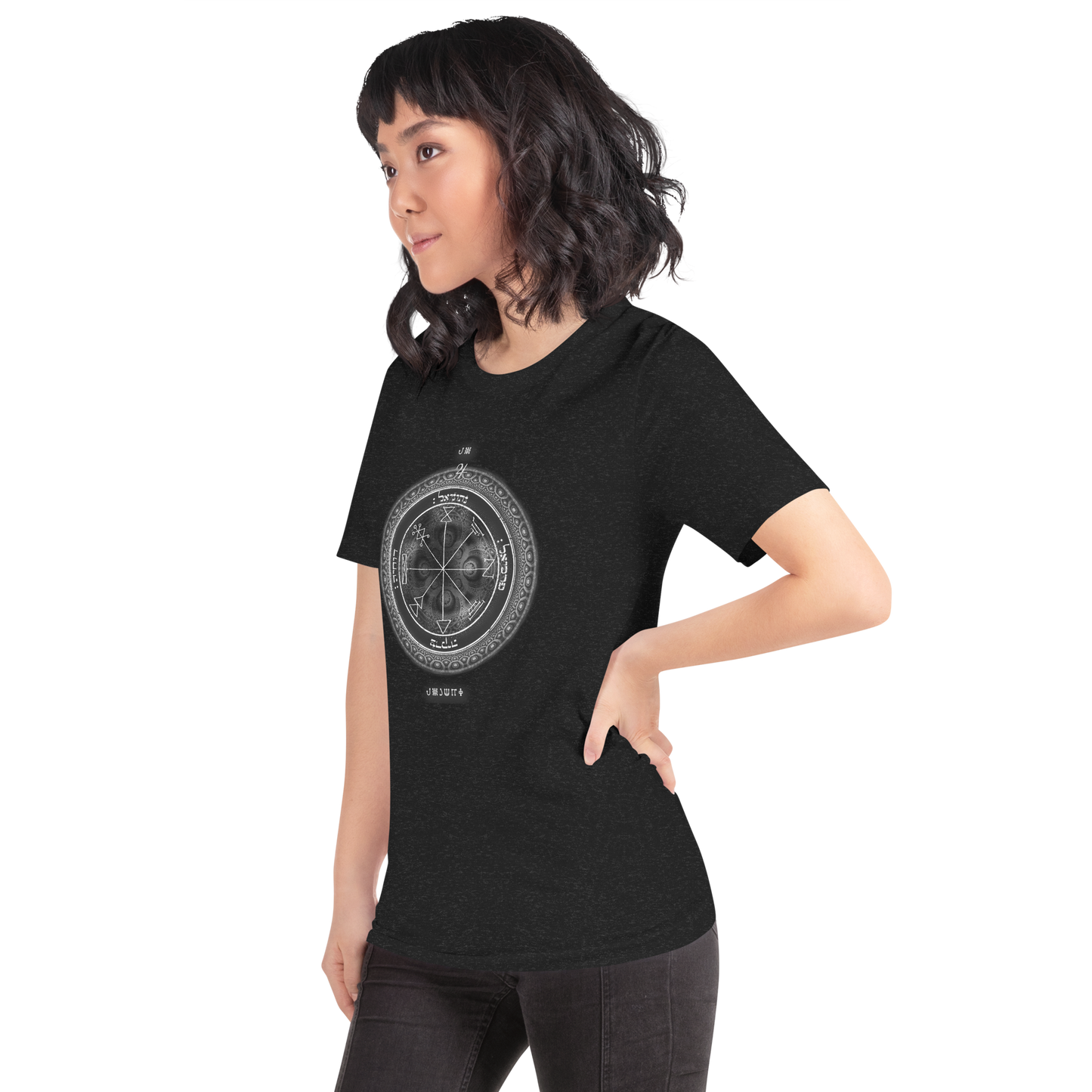 Classic t-shirt with 1st Pentacle of Jupiter prosperity sigil