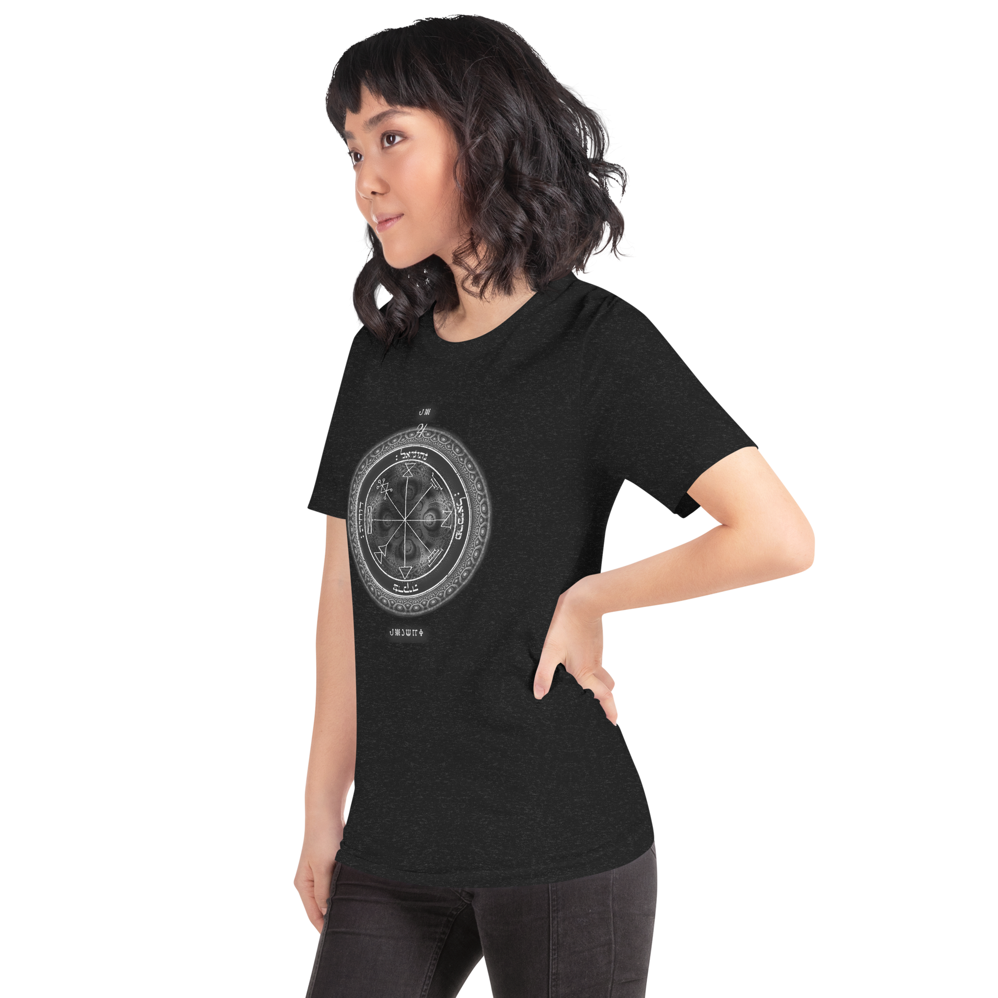 Classic t-shirt with 1st Pentacle of Jupiter prosperity sigil