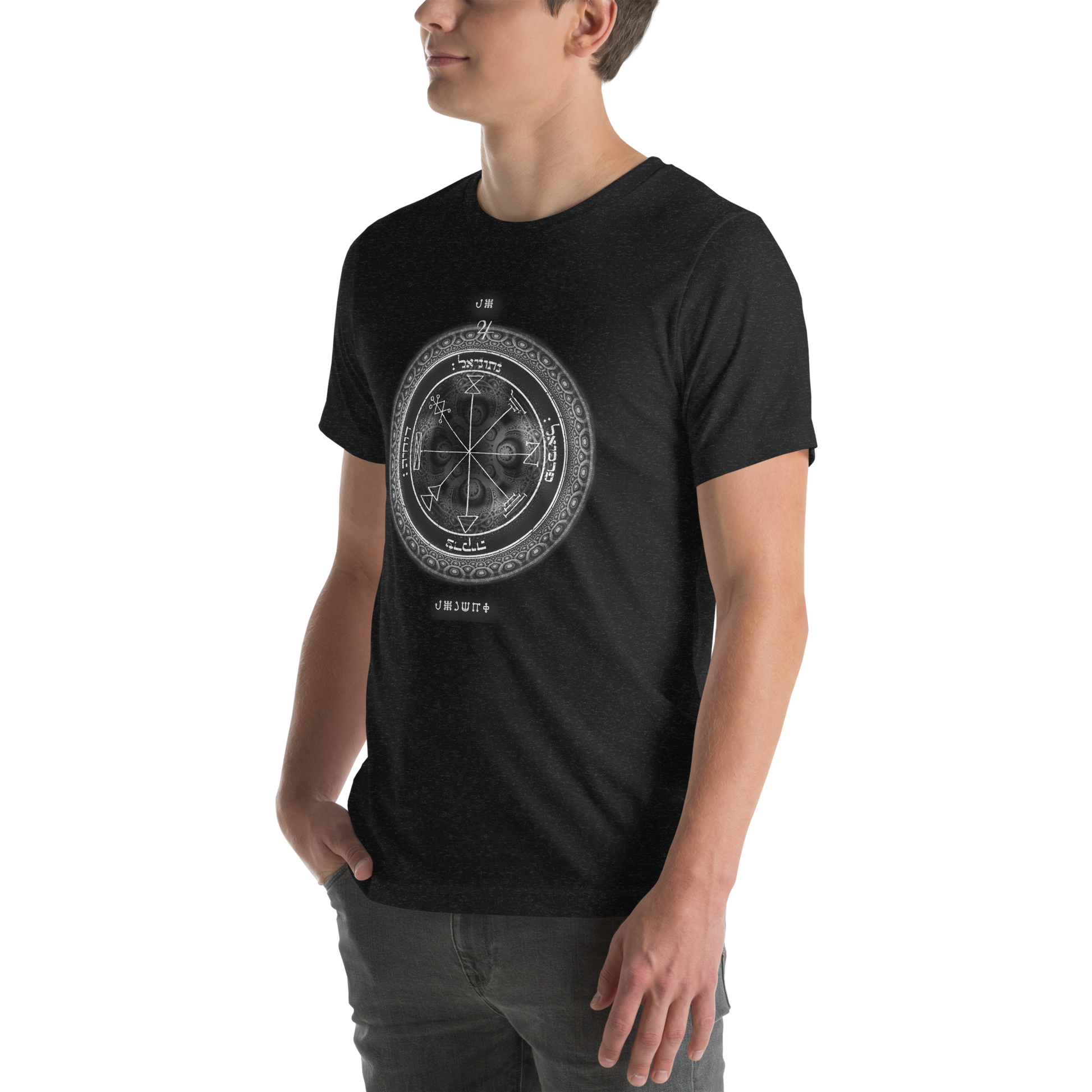 Classic t-shirt with 1st Pentacle of Jupiter prosperity sigil
