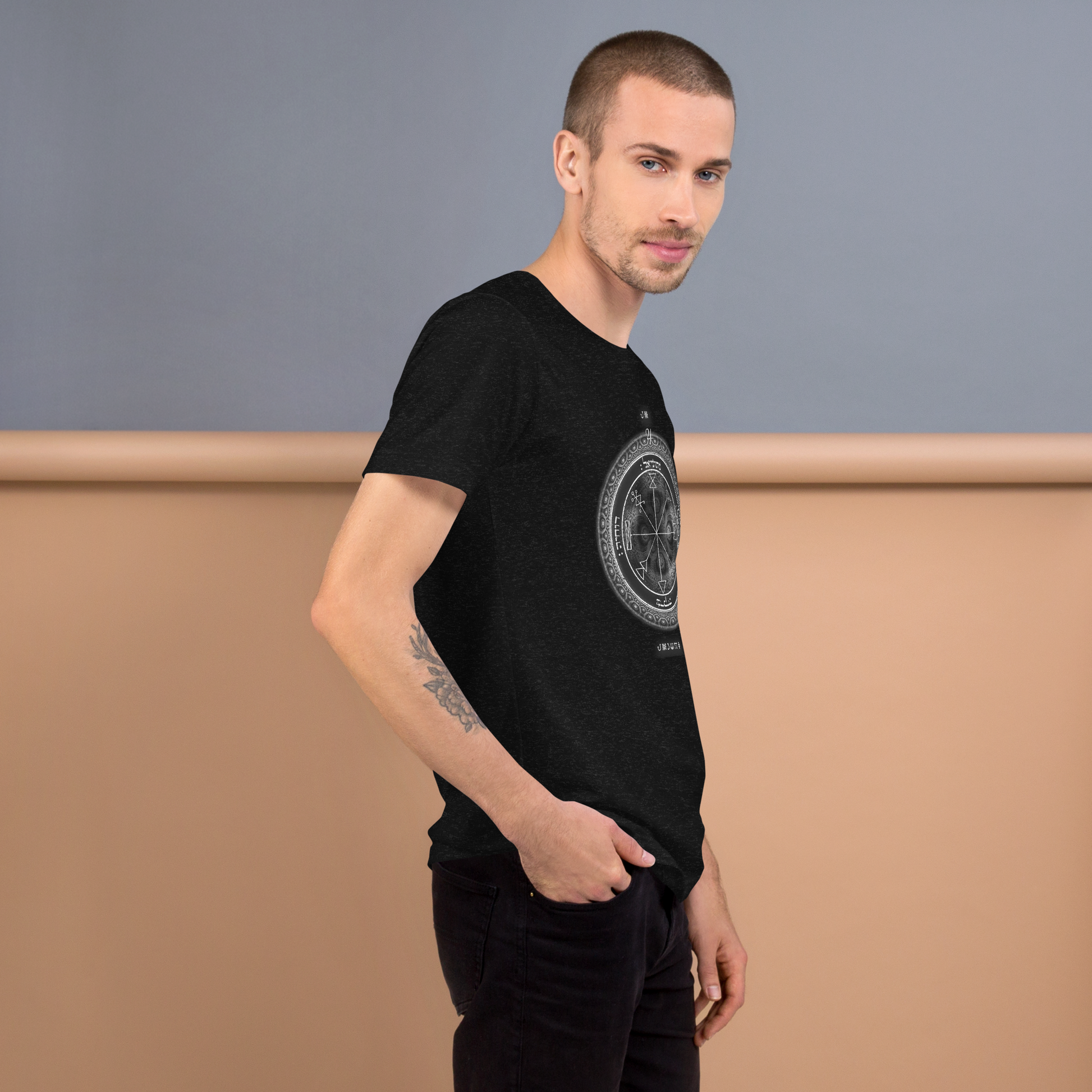 Classic t-shirt with 1st Pentacle of Jupiter prosperity sigil