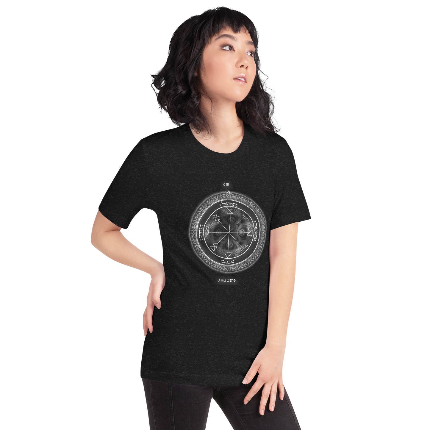 Classic t-shirt with 1st Pentacle of Jupiter prosperity sigil