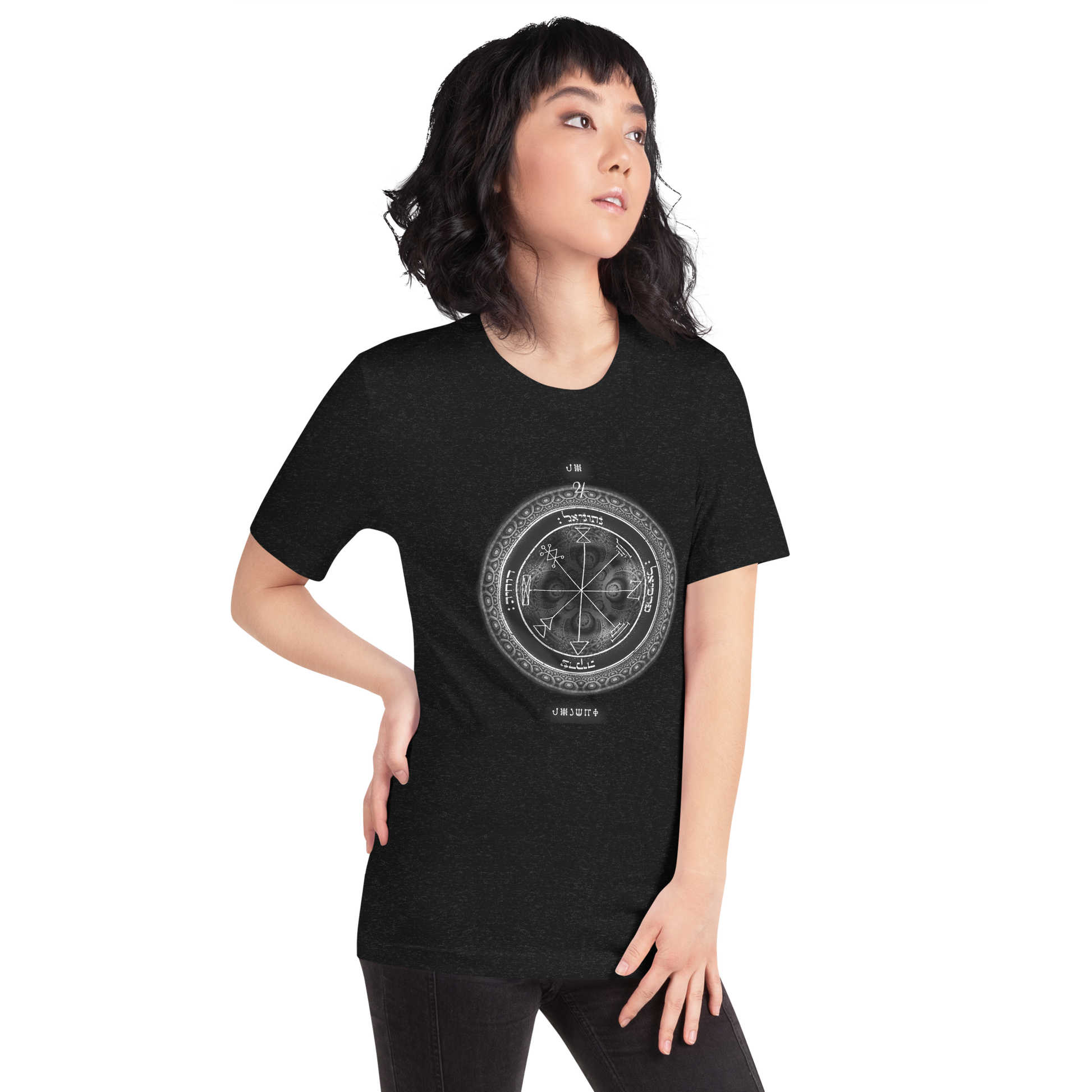 Classic t-shirt with 1st Pentacle of Jupiter prosperity sigil