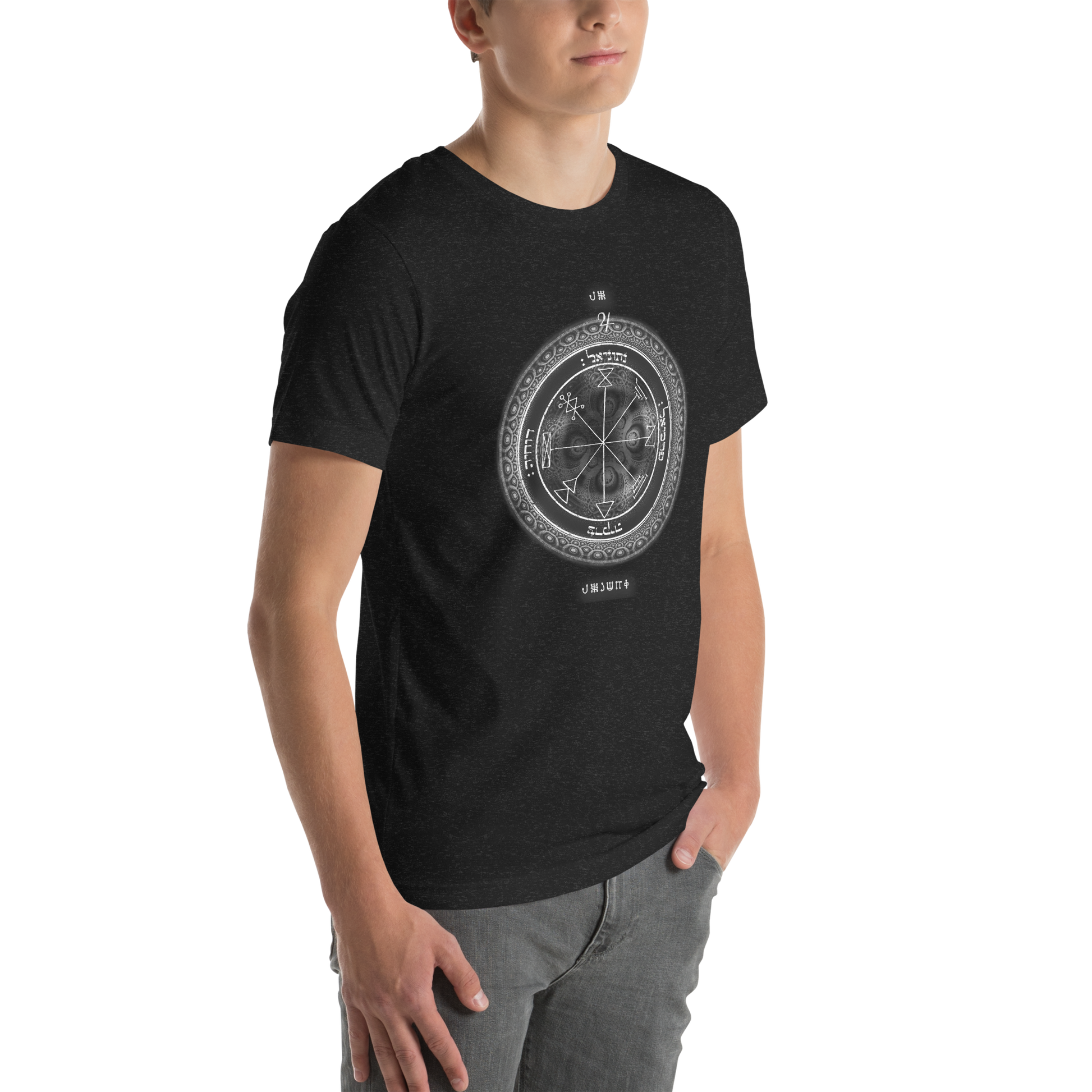 Classic t-shirt with 1st Pentacle of Jupiter prosperity sigil