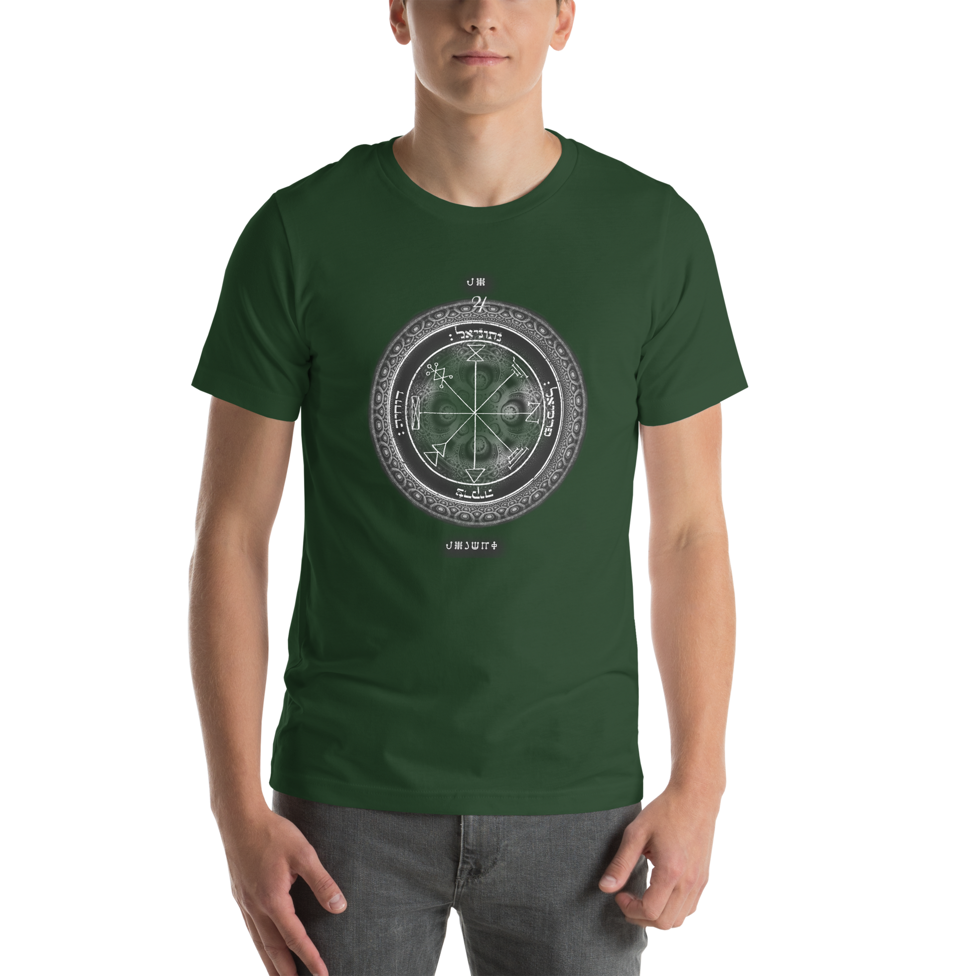 Classic t-shirt with 1st Pentacle of Jupiter prosperity sigil