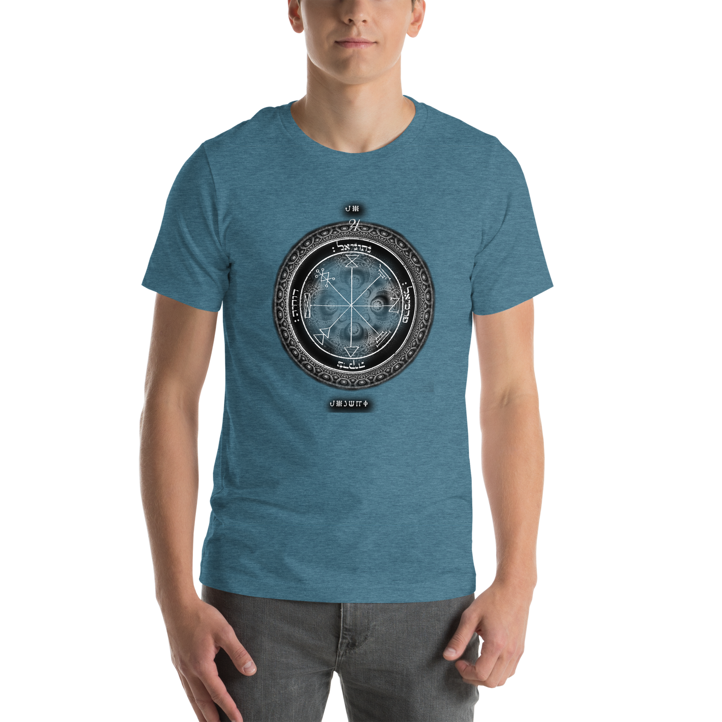 Classic t-shirt with 1st Pentacle of Jupiter prosperity sigil