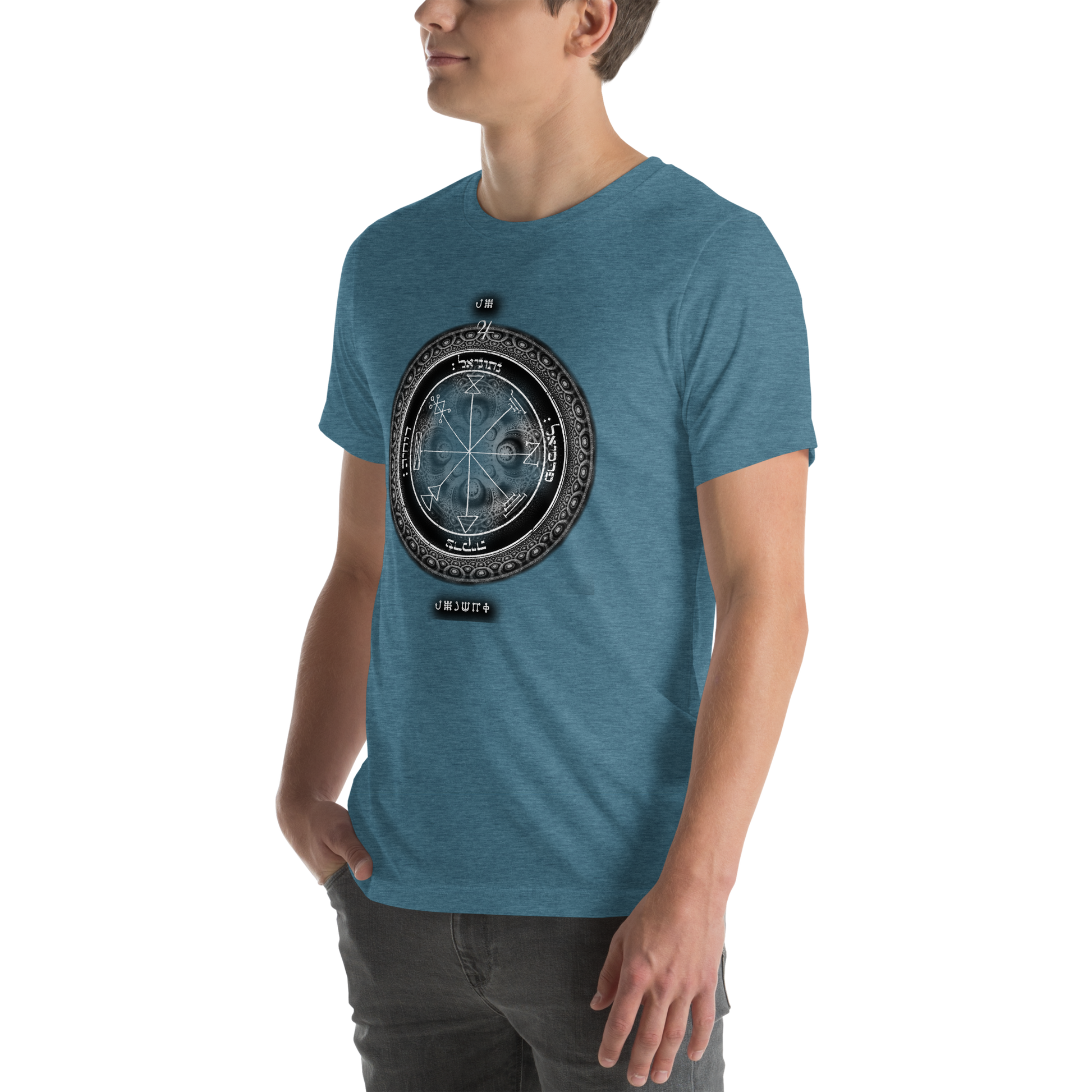 Classic t-shirt with 1st Pentacle of Jupiter prosperity sigil