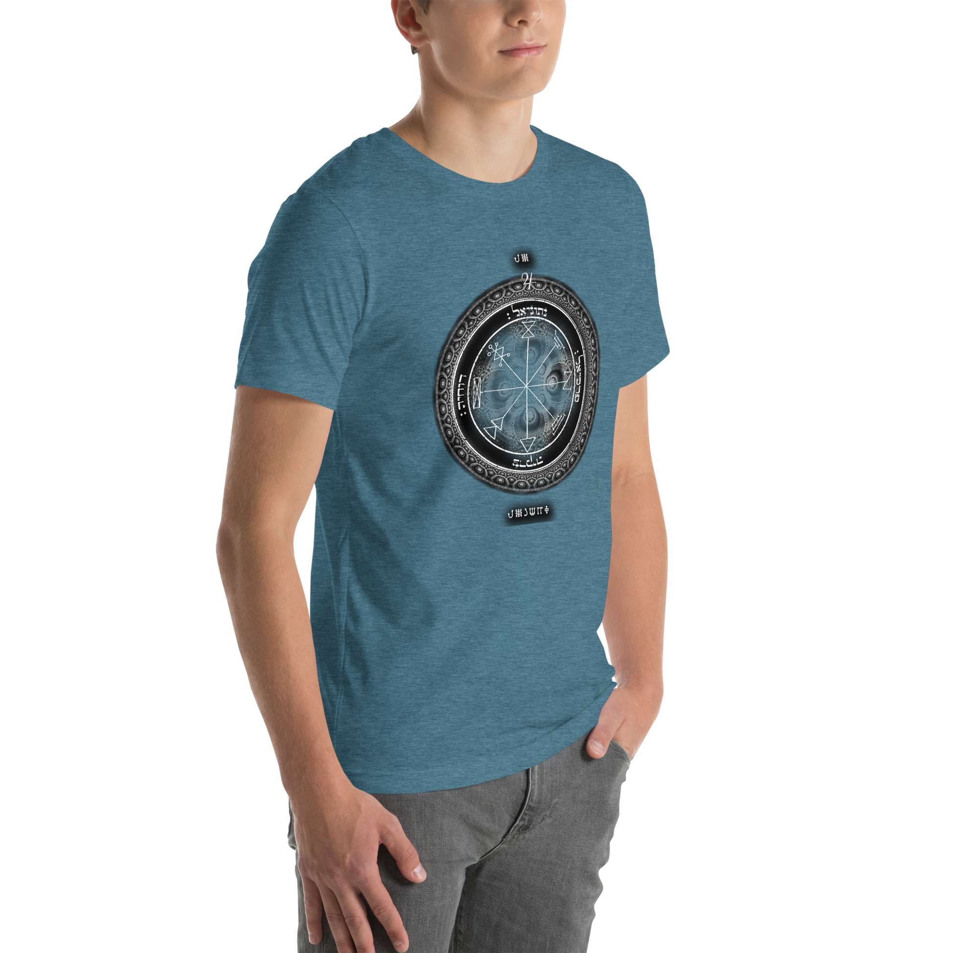 Classic t-shirt with 1st Pentacle of Jupiter prosperity sigil