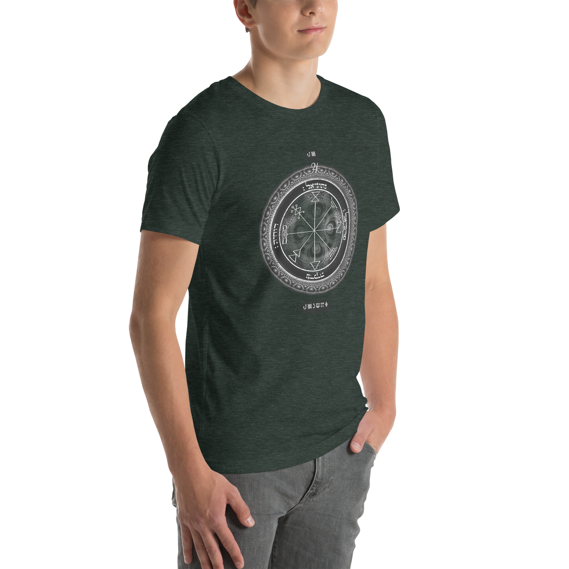 Classic t-shirt with 1st Pentacle of Jupiter prosperity sigil